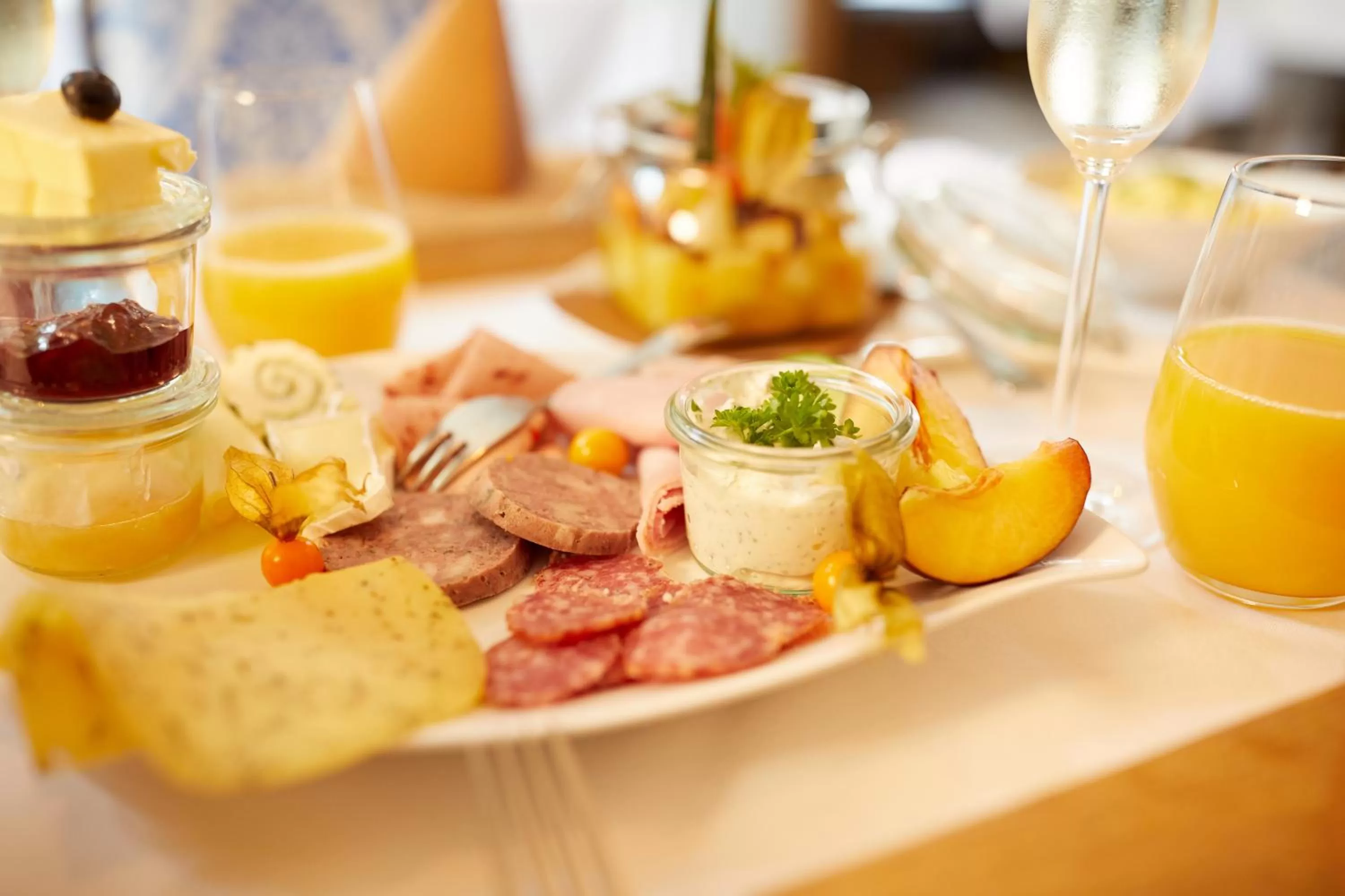 Continental breakfast in Hotel Landgraf