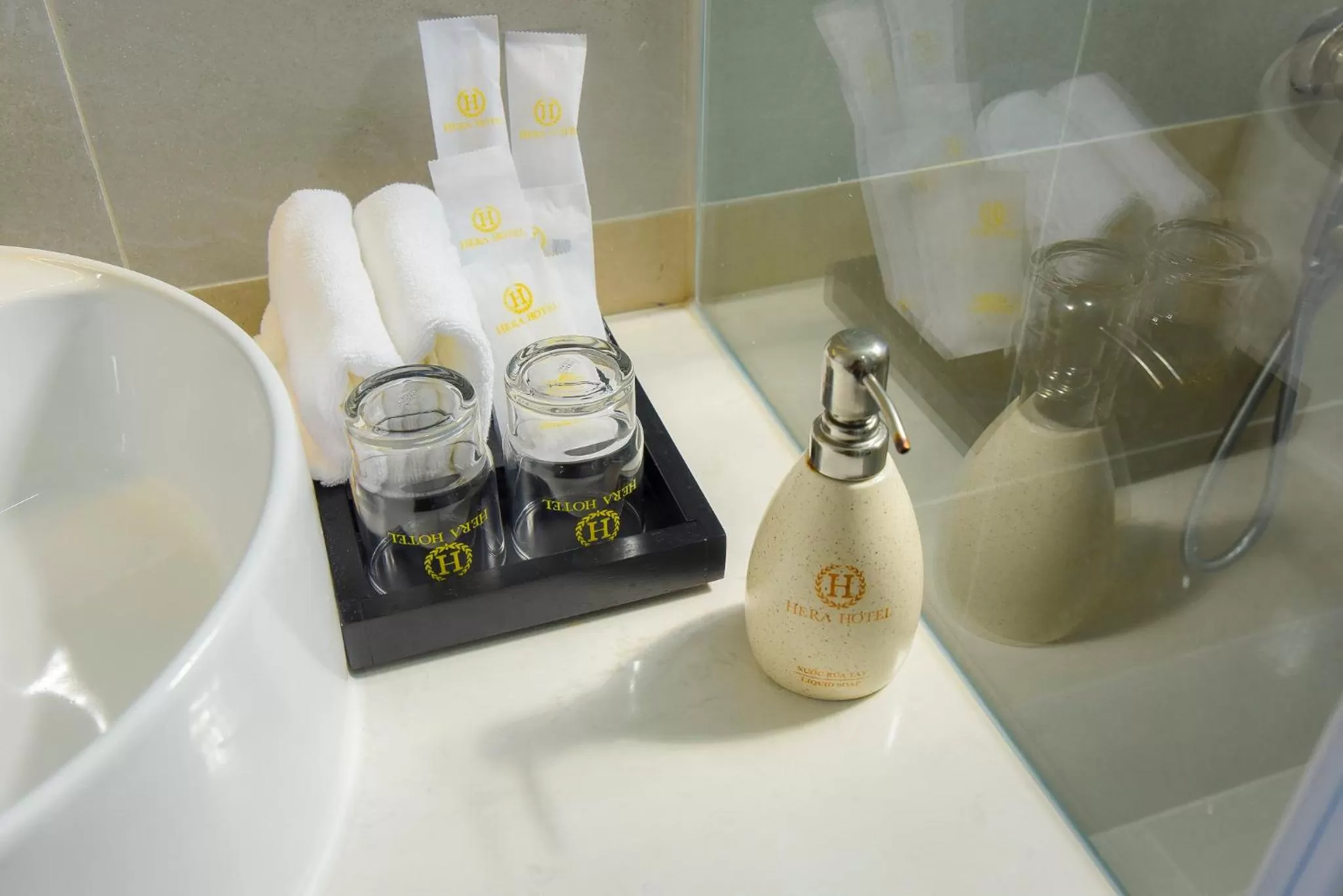 Bathroom in Hera Hotel Airport