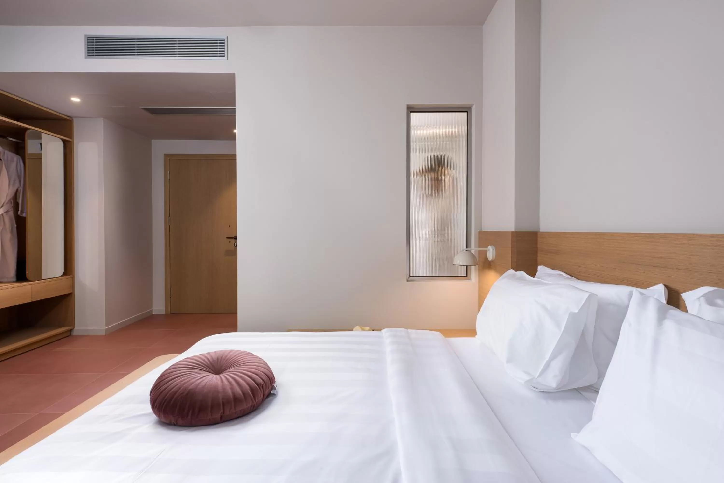 Bed in Alkima Athens Wellness Stay