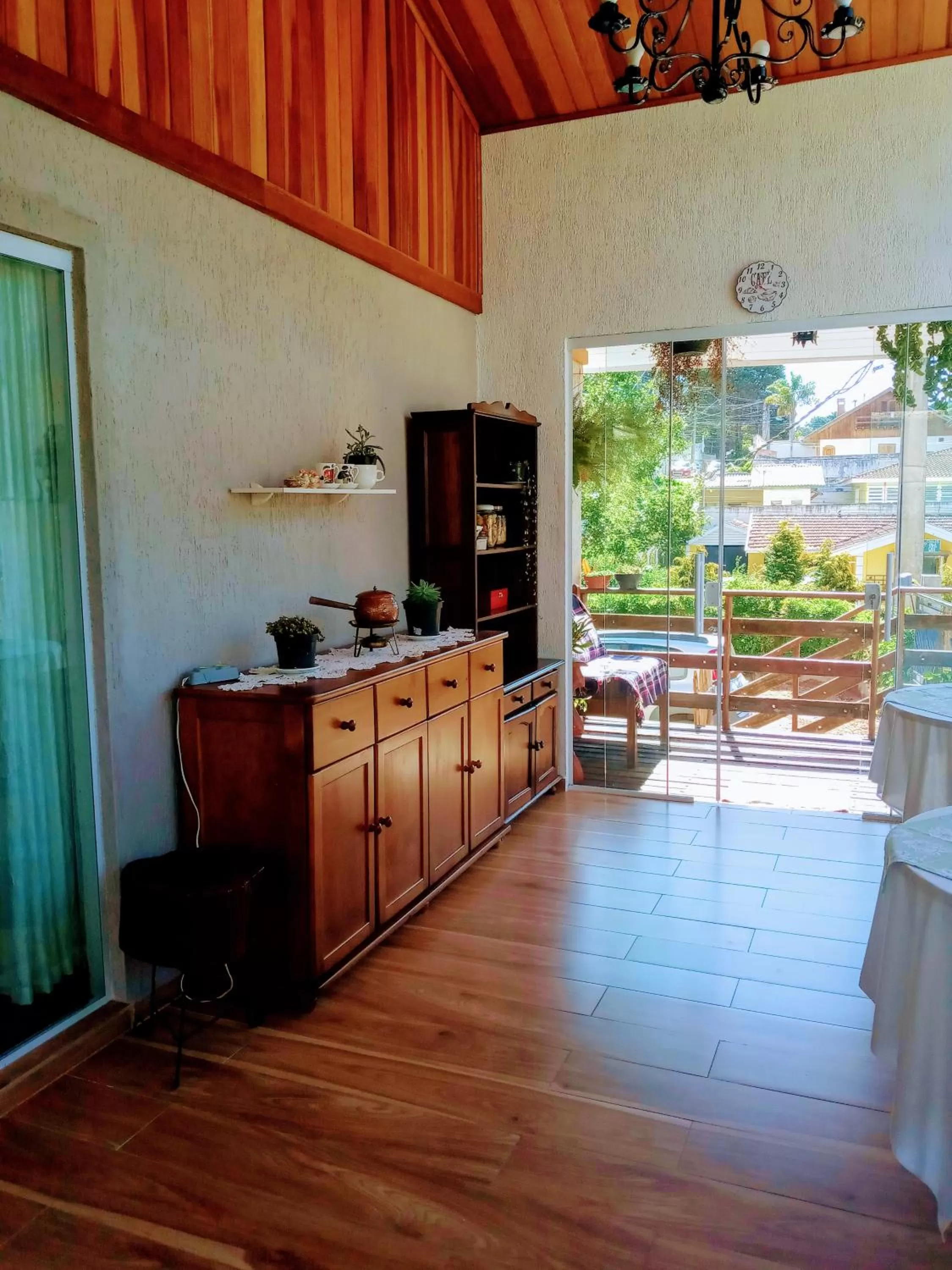 Kitchen/Kitchenette in Suítes para fins de semana