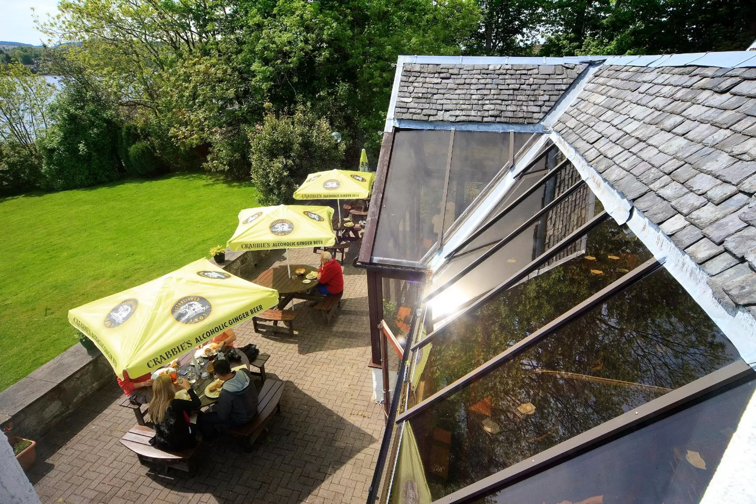 Balcony/Terrace in Lochnell Arms Hotel