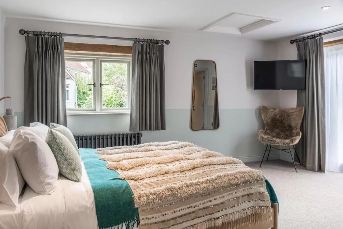 Photo of the whole room, Bed in The Litton