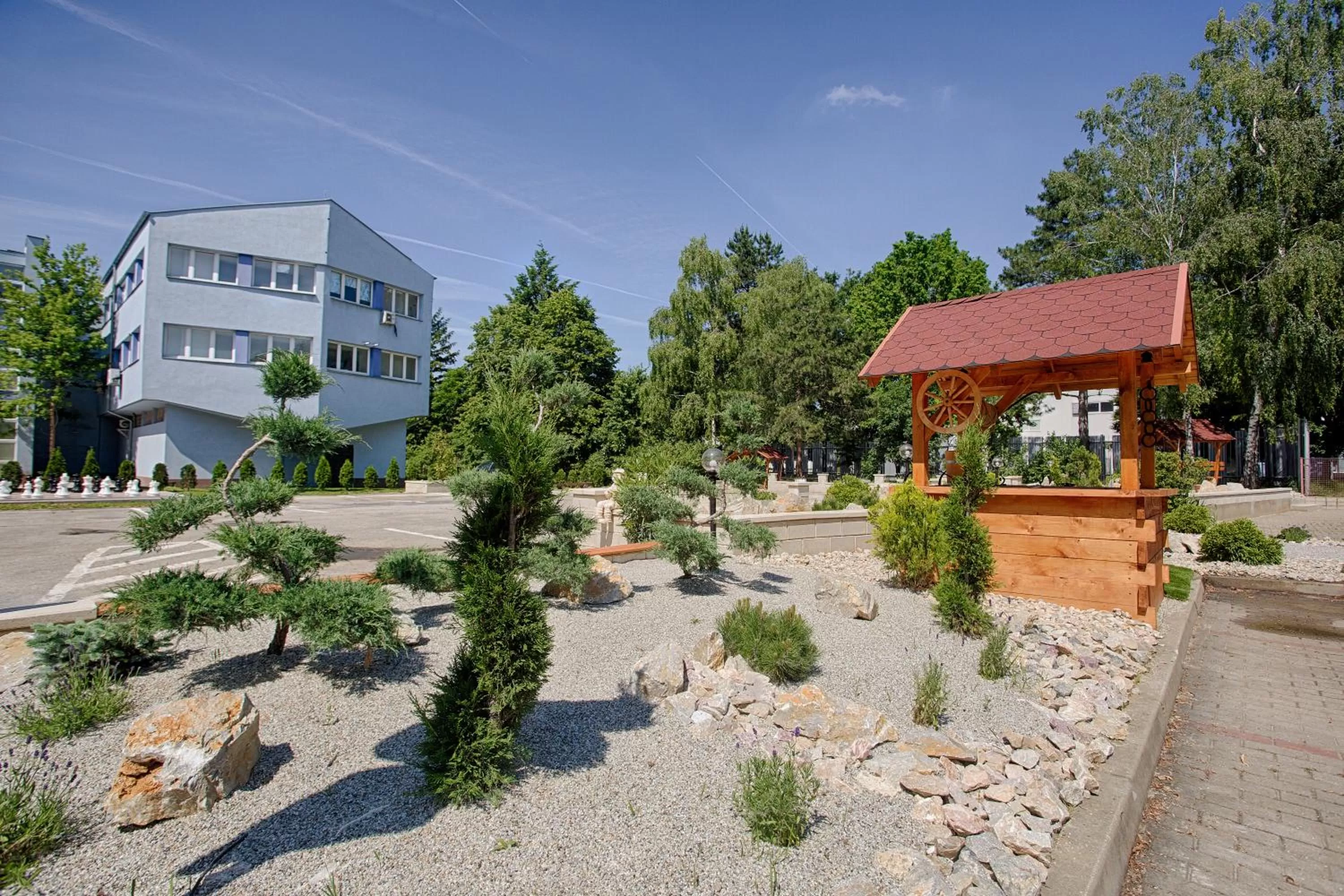 Garden, Property Building in Agro Complex Apartments