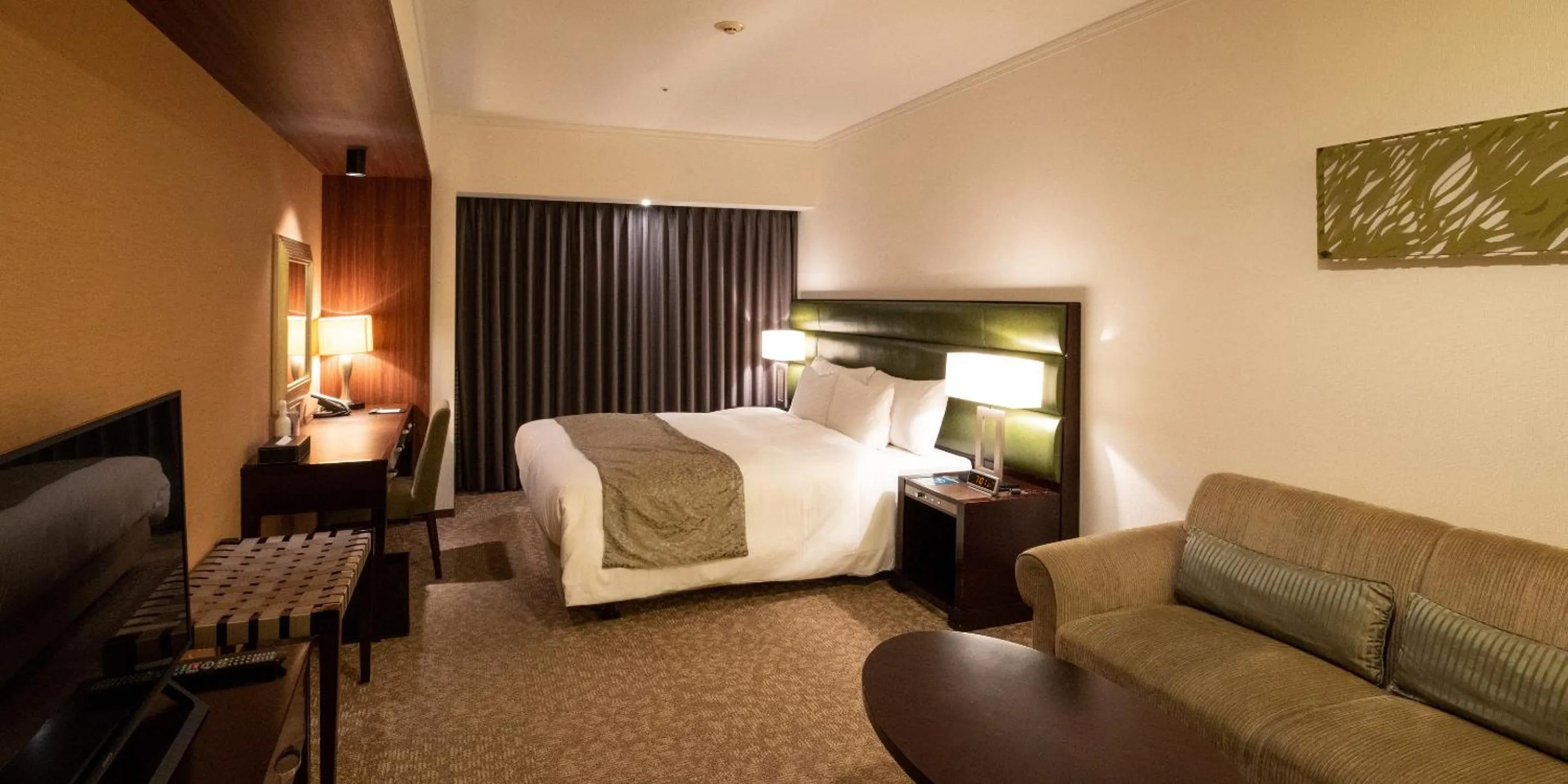 Bed in Ibis Styles Sapporo