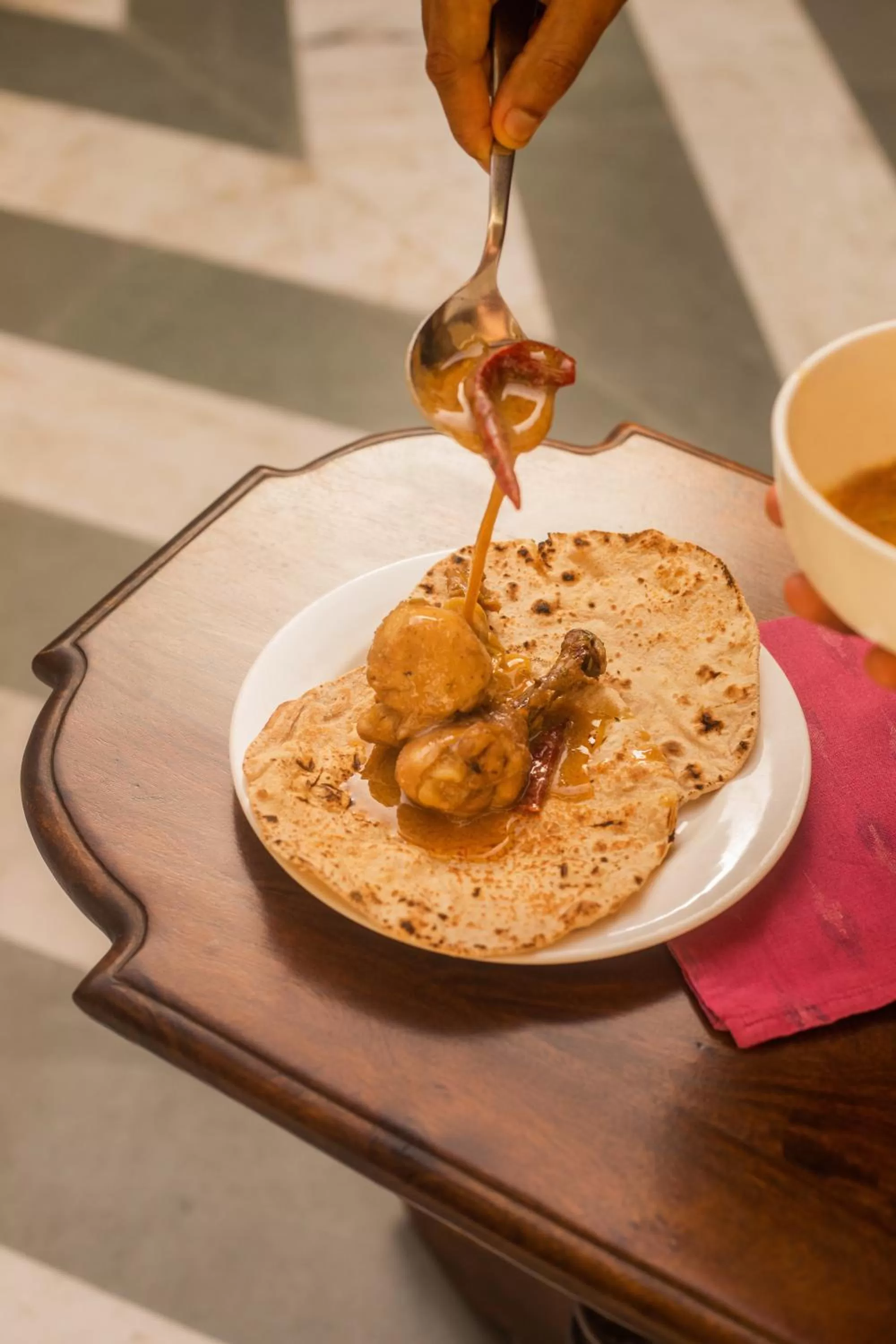 Food close-up in Daspan House