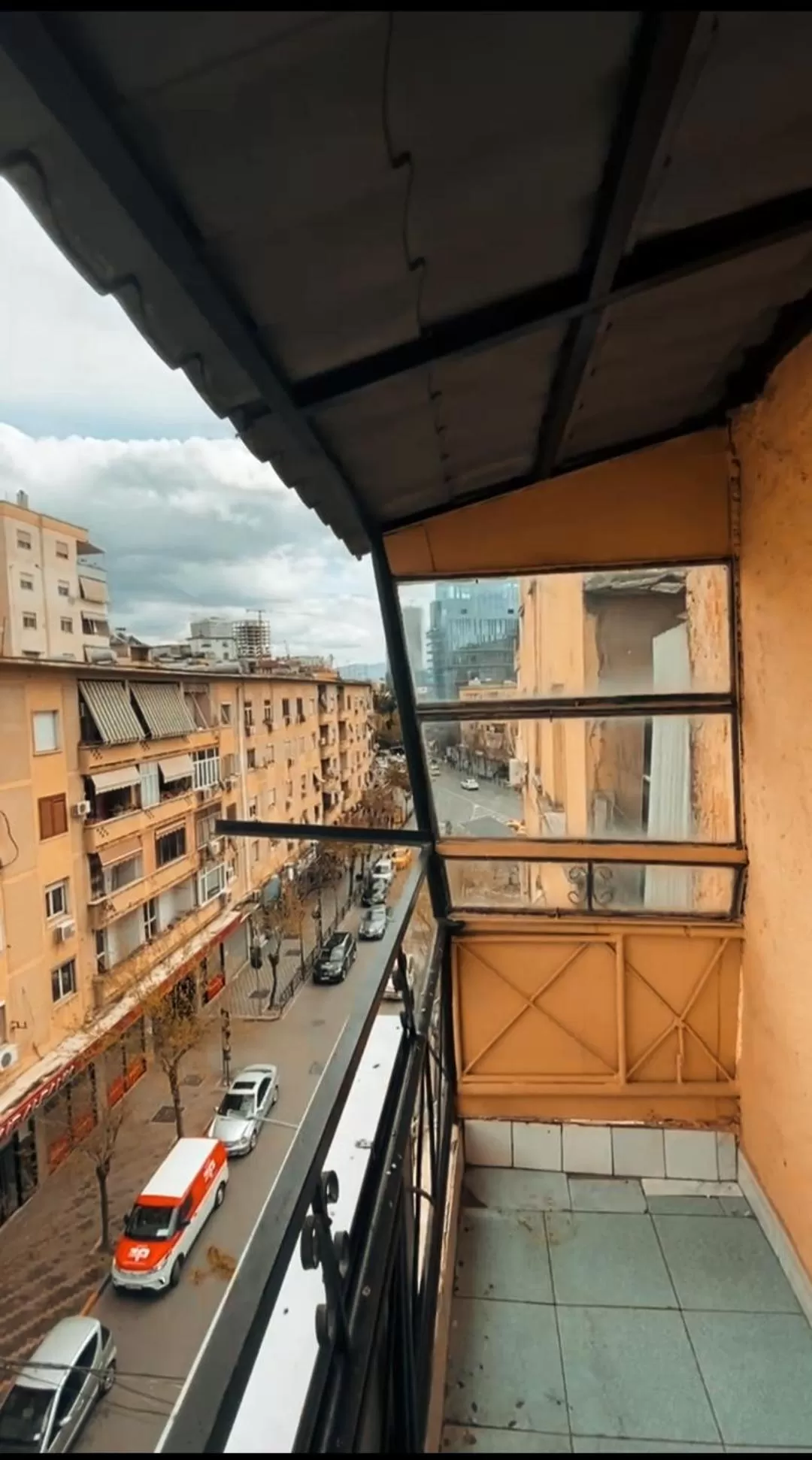 Landmark view, Balcony/Terrace in Tirana Central GuestHouse