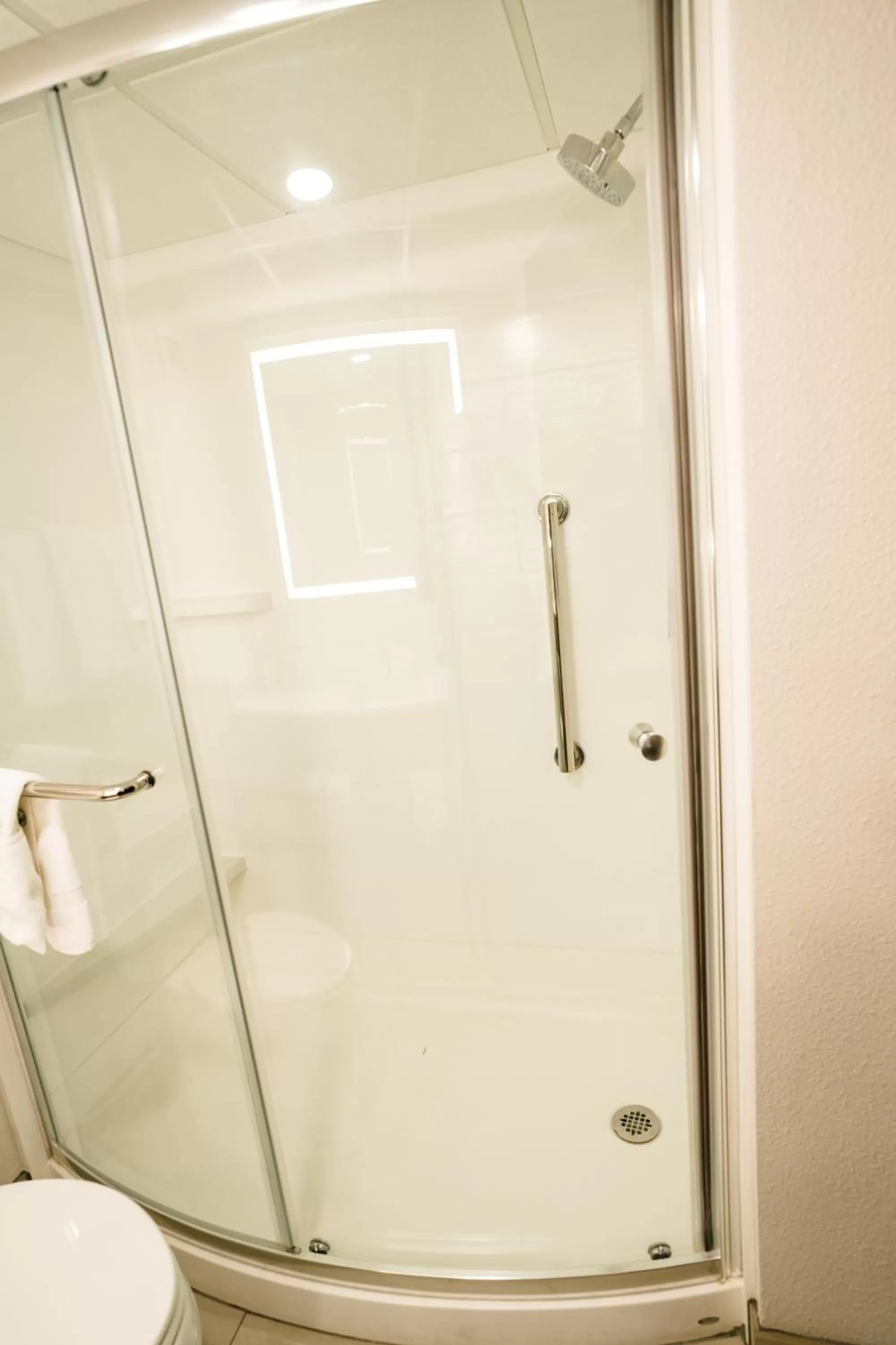 Shower in Holiday Inn Express Hotel & Suites Knoxville-North-I-75 Exit 112 by IHG