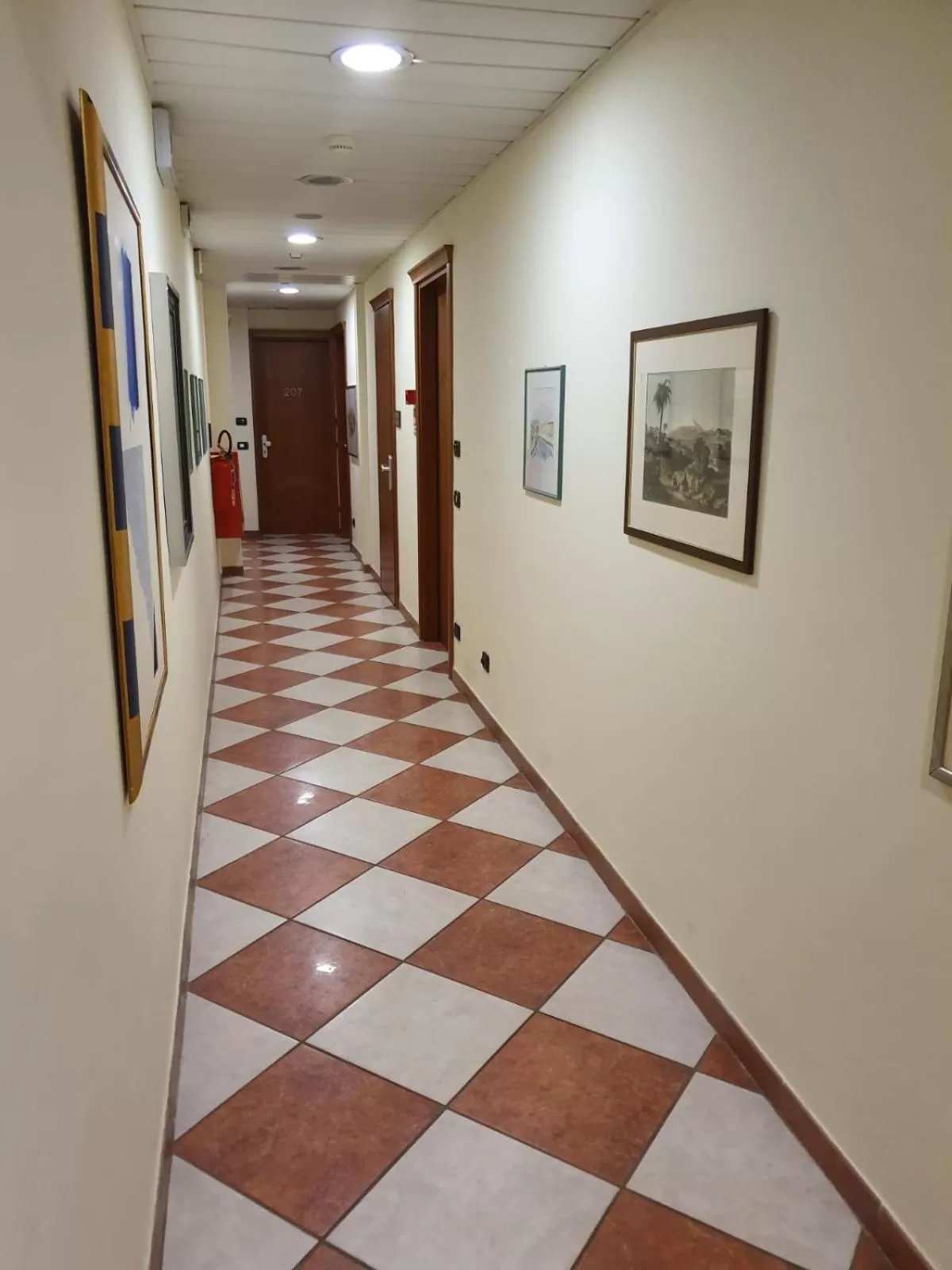 Floor plan in Hotel Giotto