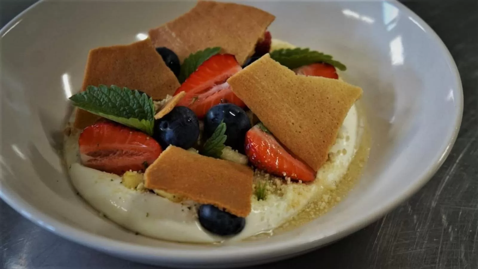 Food close-up in Roastineer Hotel