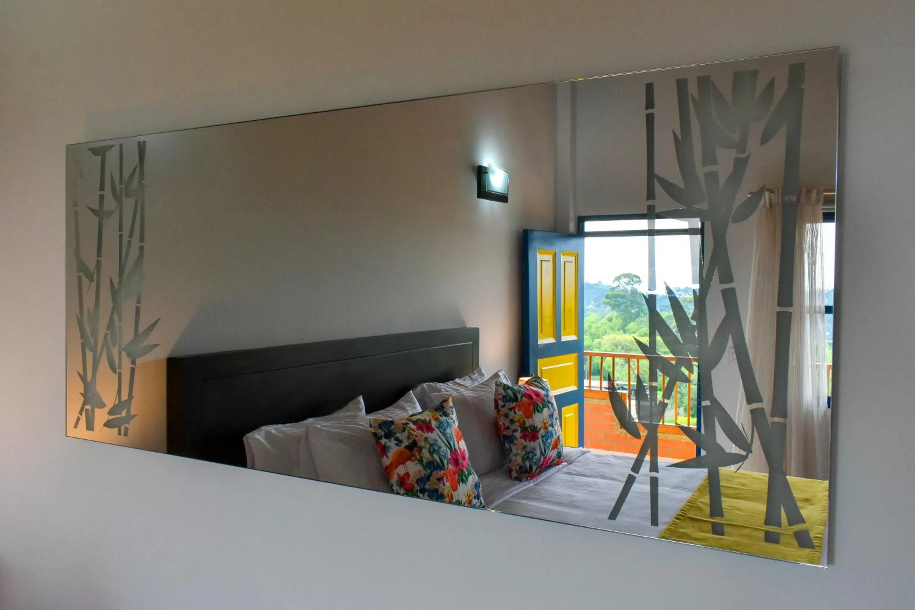 Garden view in Guaduales Ecohotel