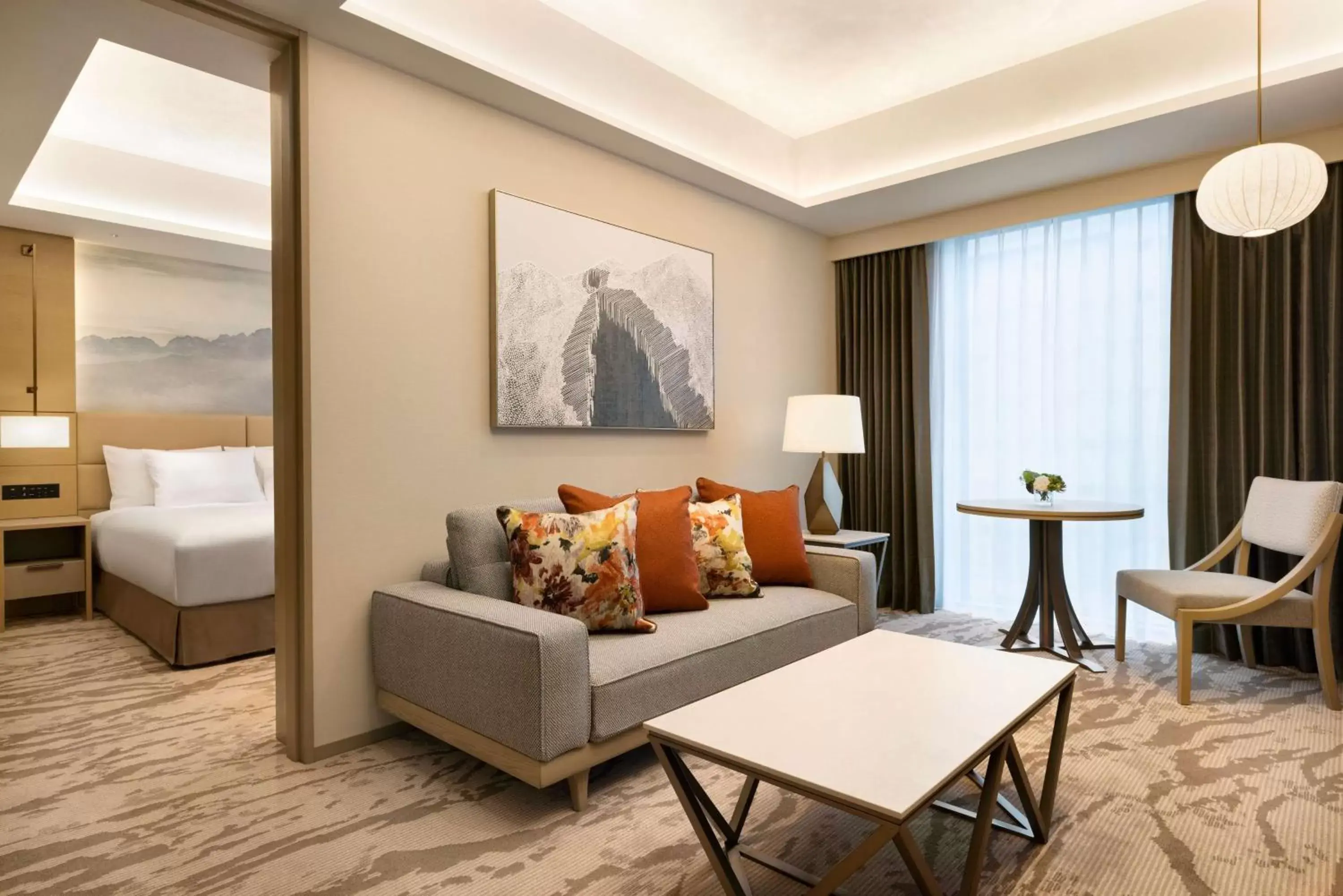 Deluxe King Suite in DoubleTree by Hilton Toyama Deluxe King Suite in DoubleTree by Hilton Toyama