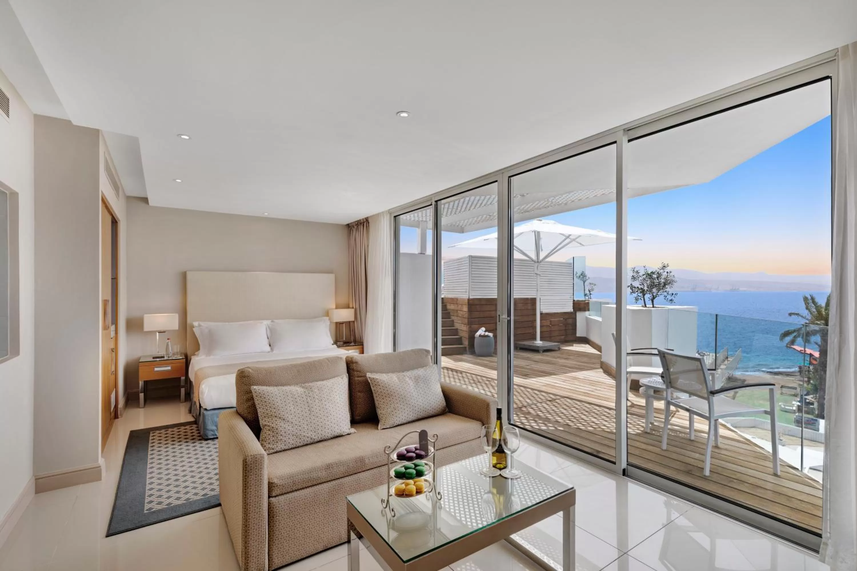 Balcony/Terrace in Herbert Samuel The Reef Eilat