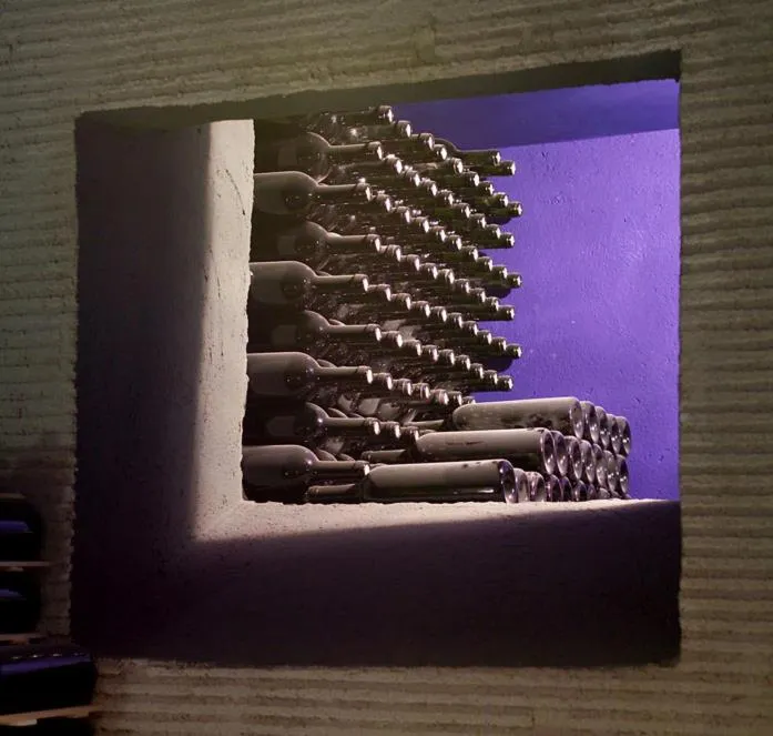 Decorative detail in Albergo Cantine Ascheri