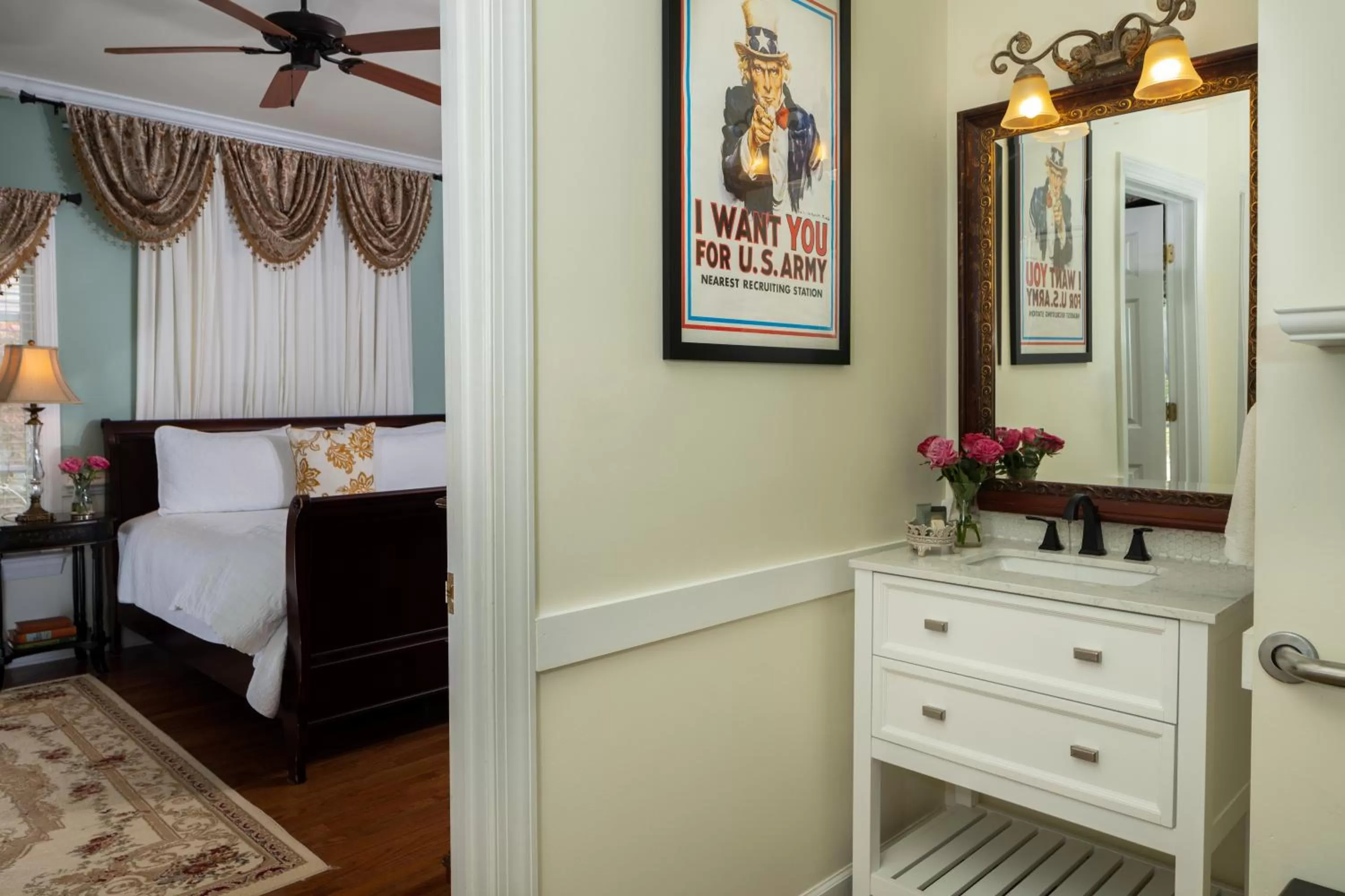 Bathroom in A Williamsburg White House Inn