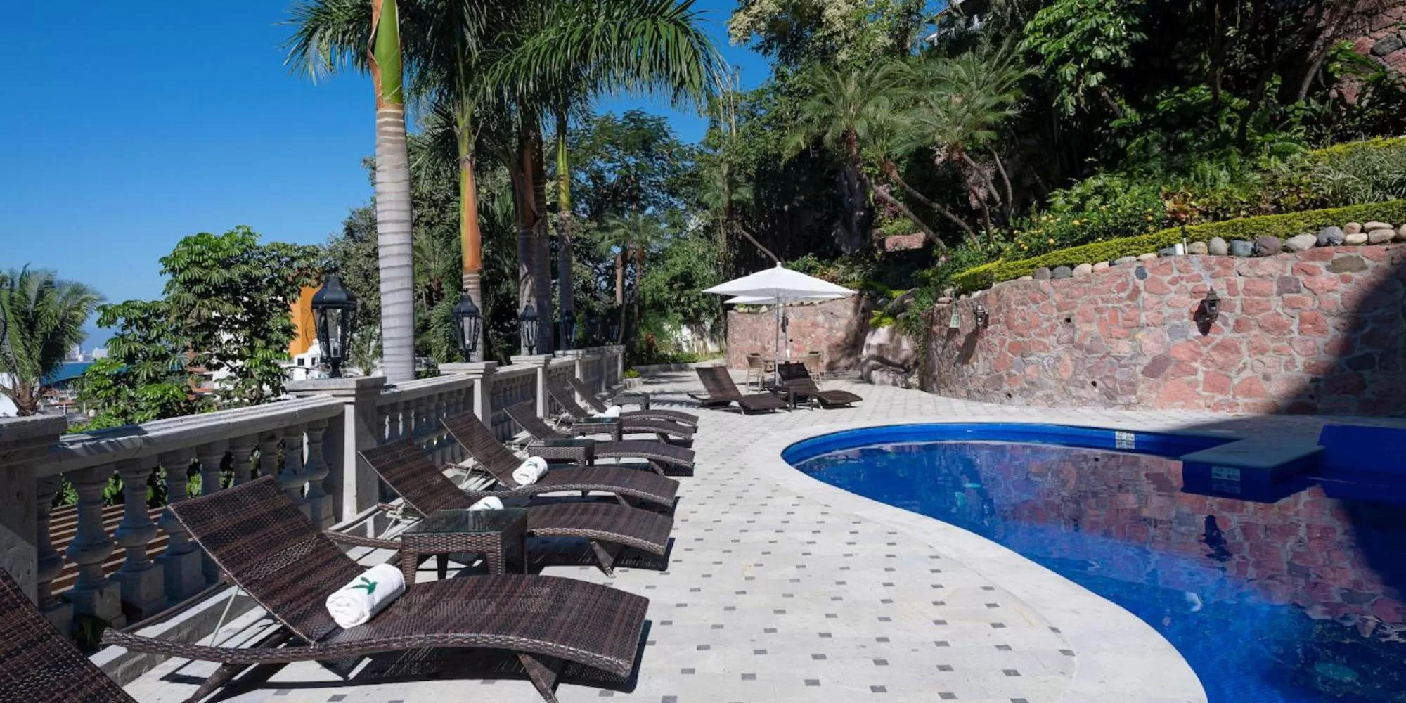 Swimming pool in Marcela Resort & Spa