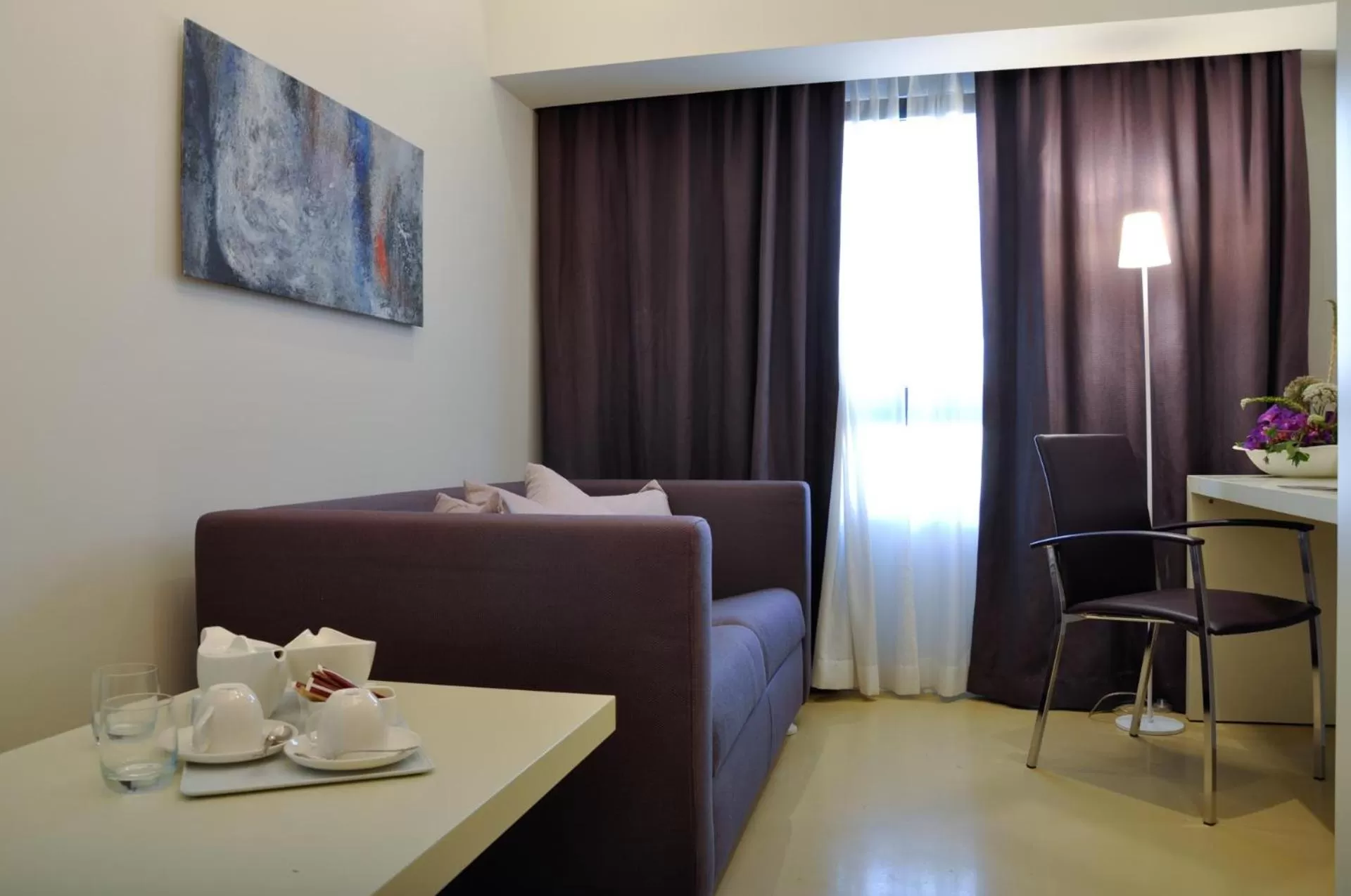 Living room in Hotel Poseidon