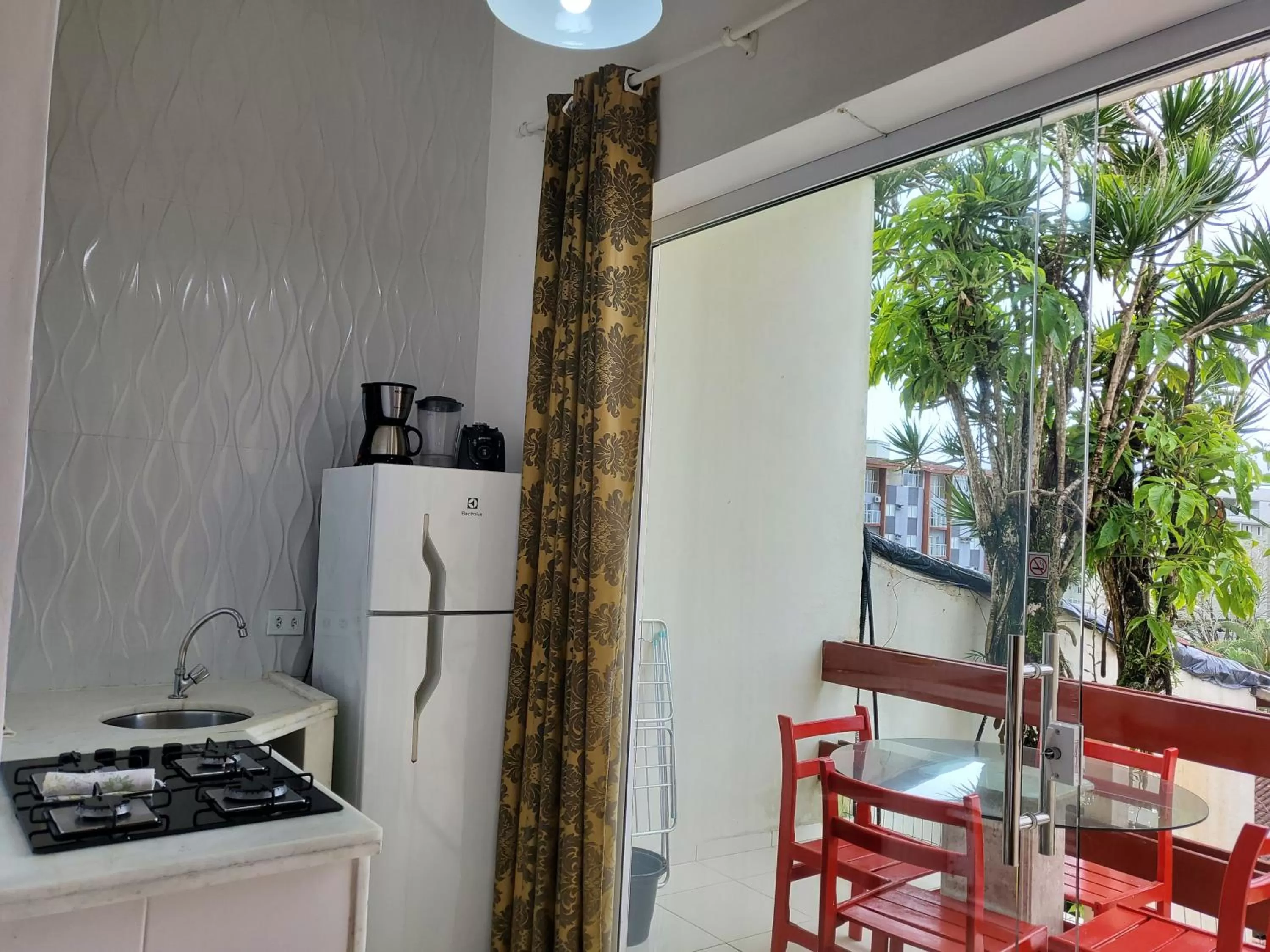 Dining area, Kitchen/Kitchenette in Apartamentos Casa da Pedra