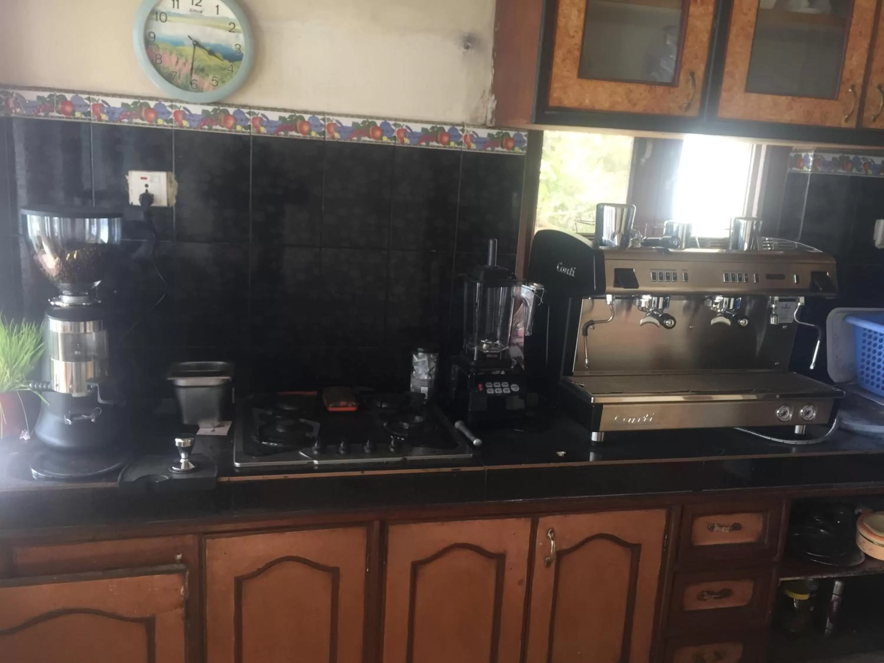 Coffee/tea facilities, Kitchen/Kitchenette in Green Mandala Inn