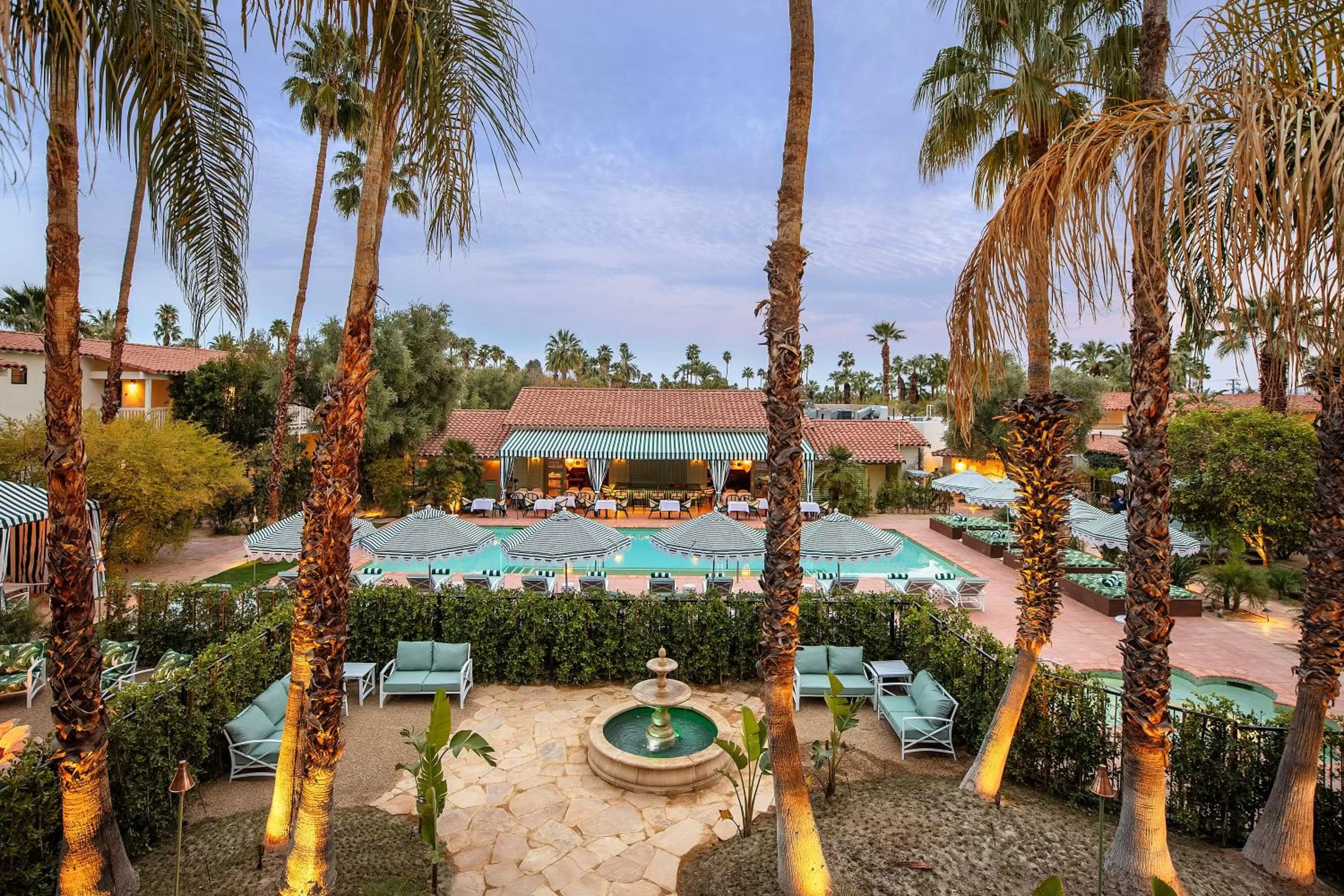 Swimming pool in The Colony Palms Hotel and Bungalows - Adults Only