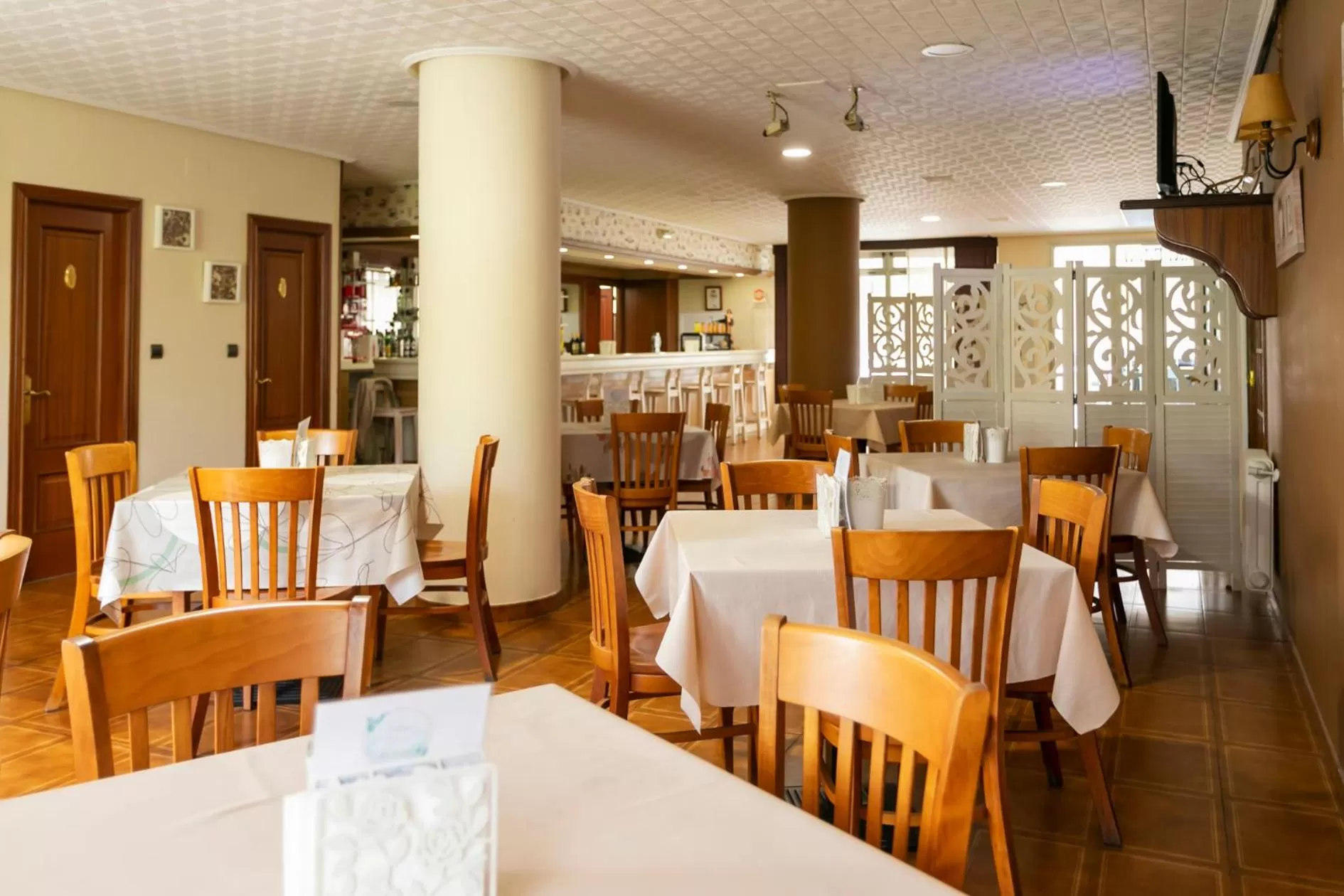 Restaurant/places to eat in Hotel América Ferrol