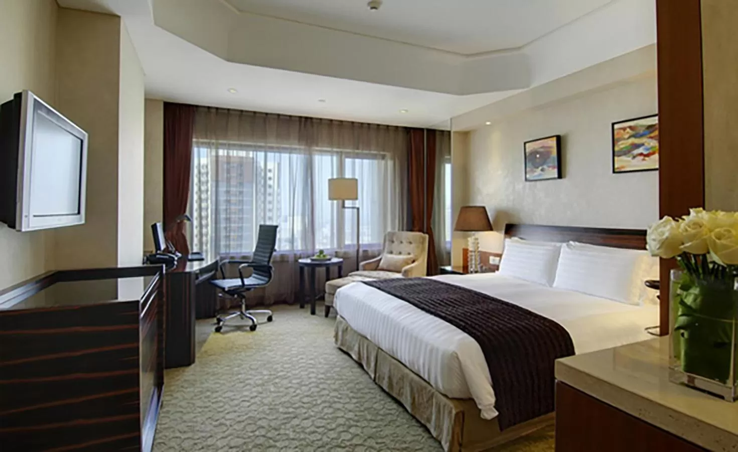 Photo of the whole room, Bed in Marco Polo Parkside, Beijing