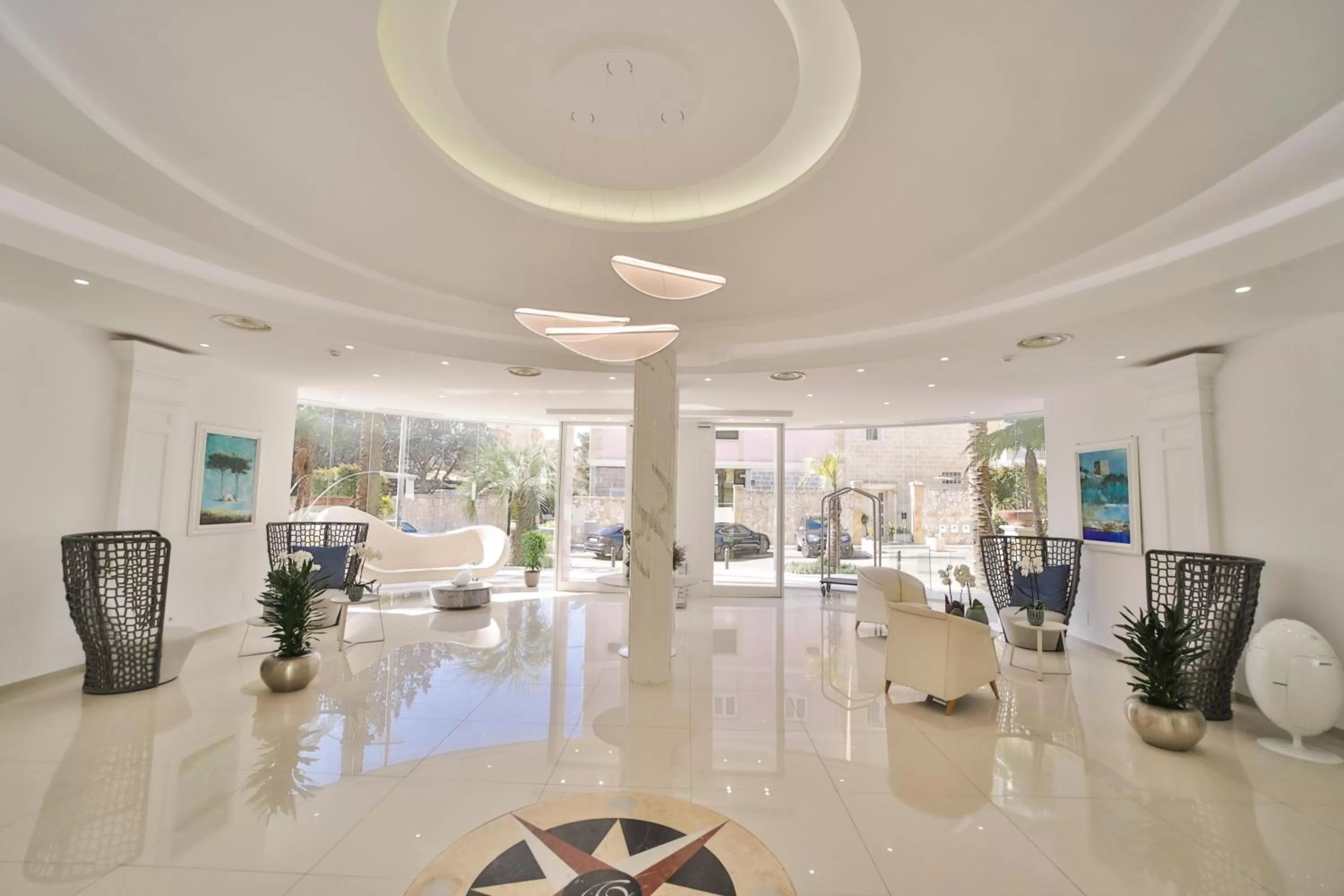 Lobby or reception in Victoria Palace Hotel & Zen Wellness