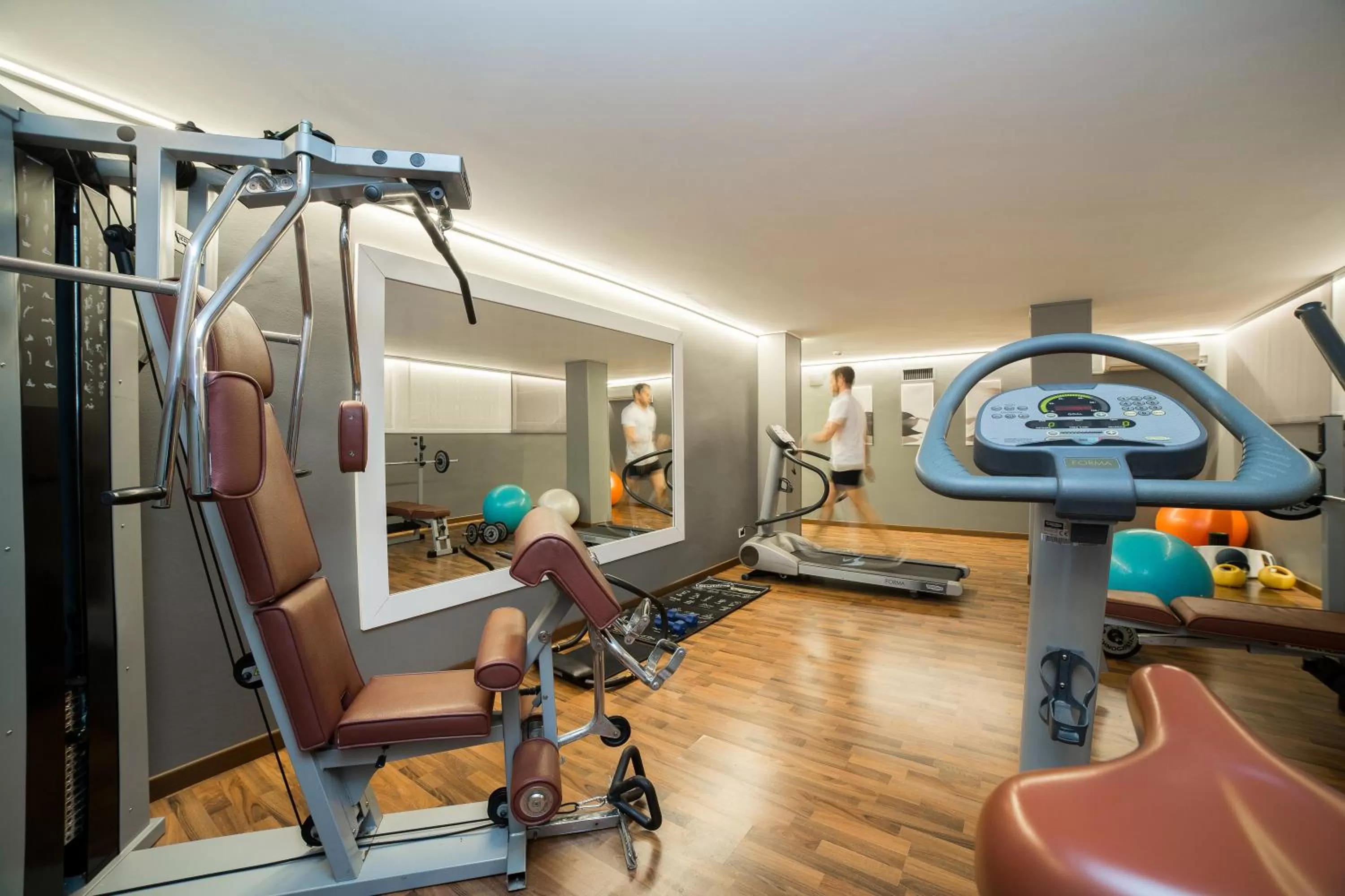 Fitness centre/facilities in Hotel Terme Delle Nazioni