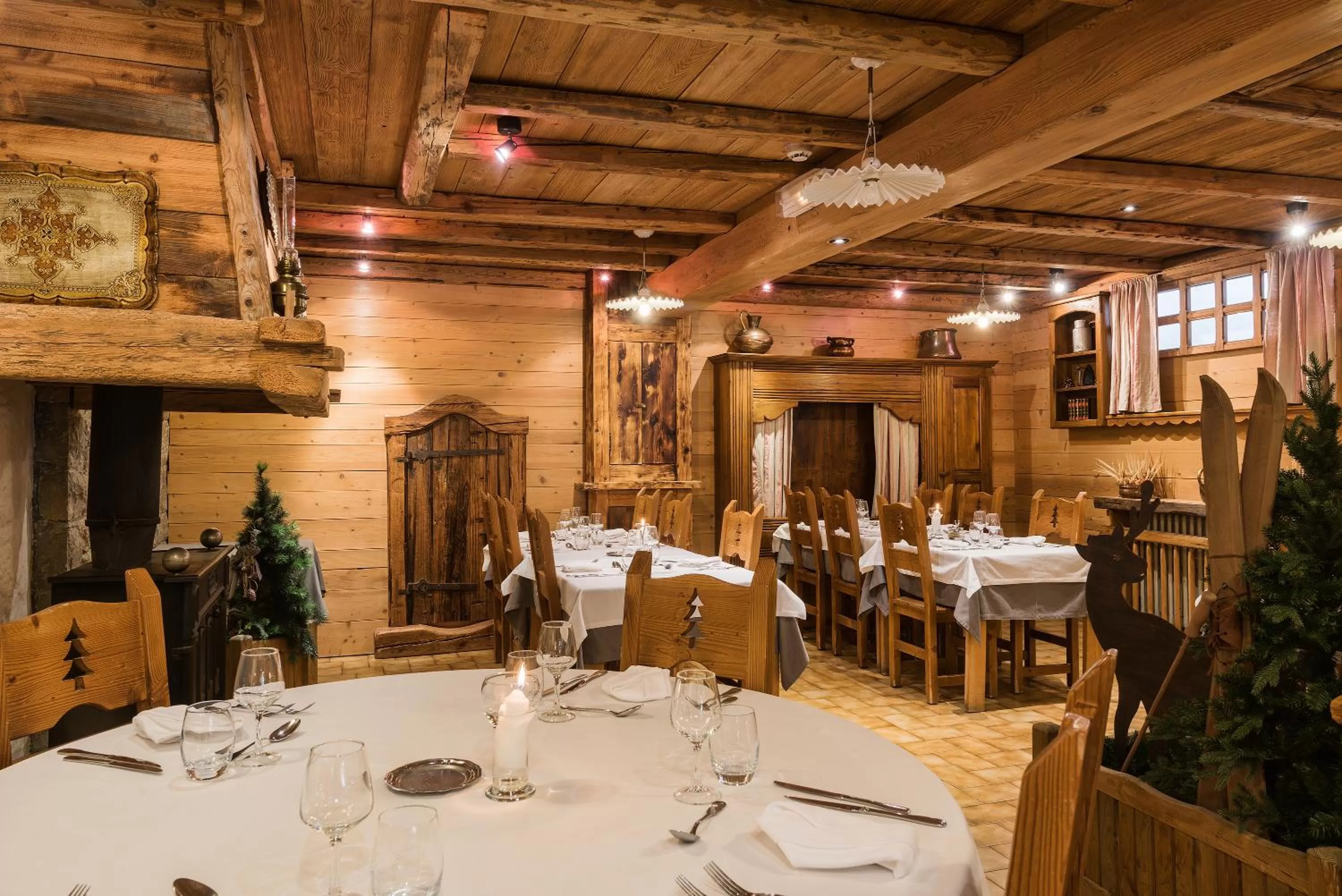 Restaurant/places to eat in Hotel le Petit Dru