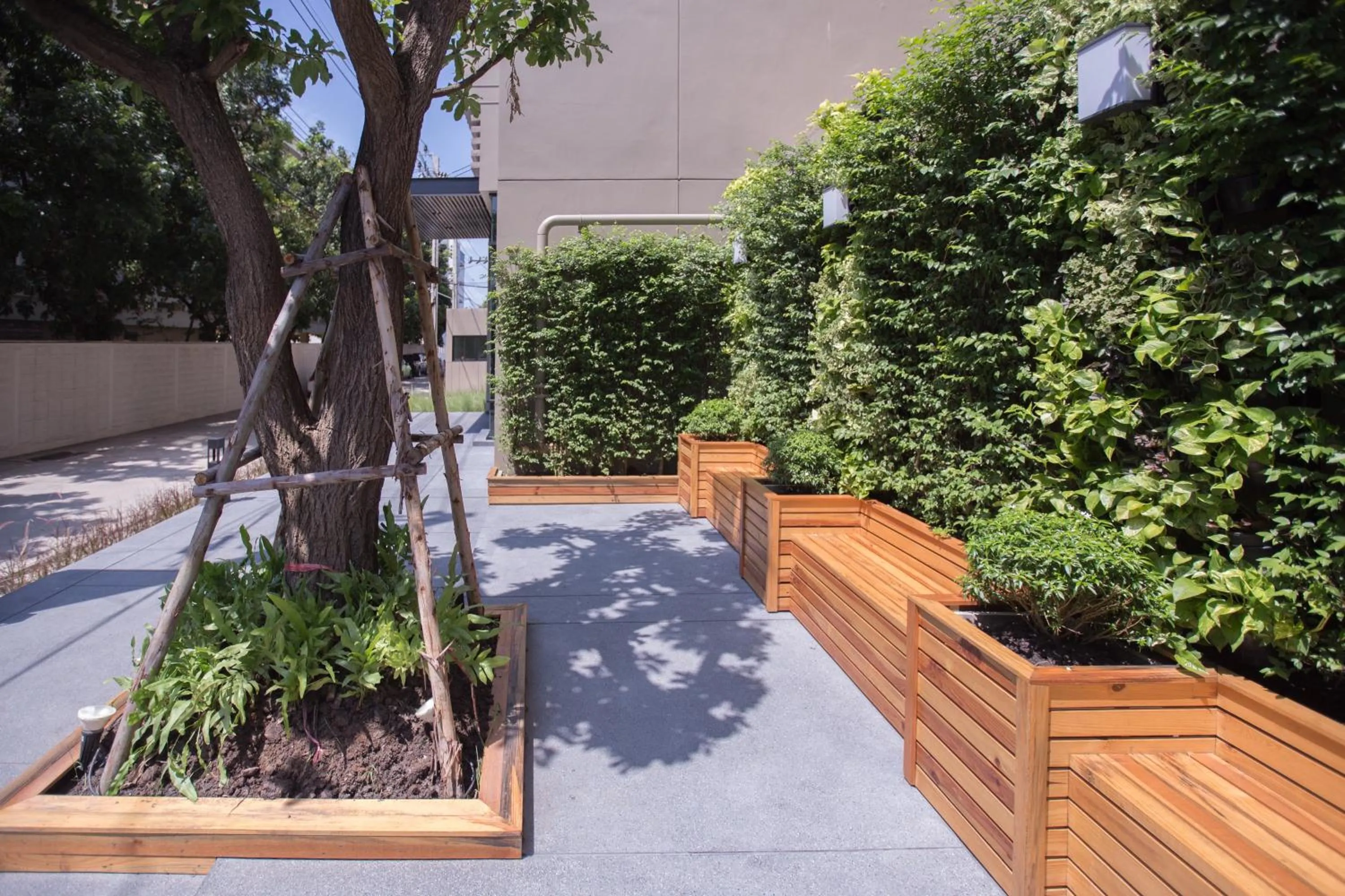 Garden in The Journey Hotel Laksi