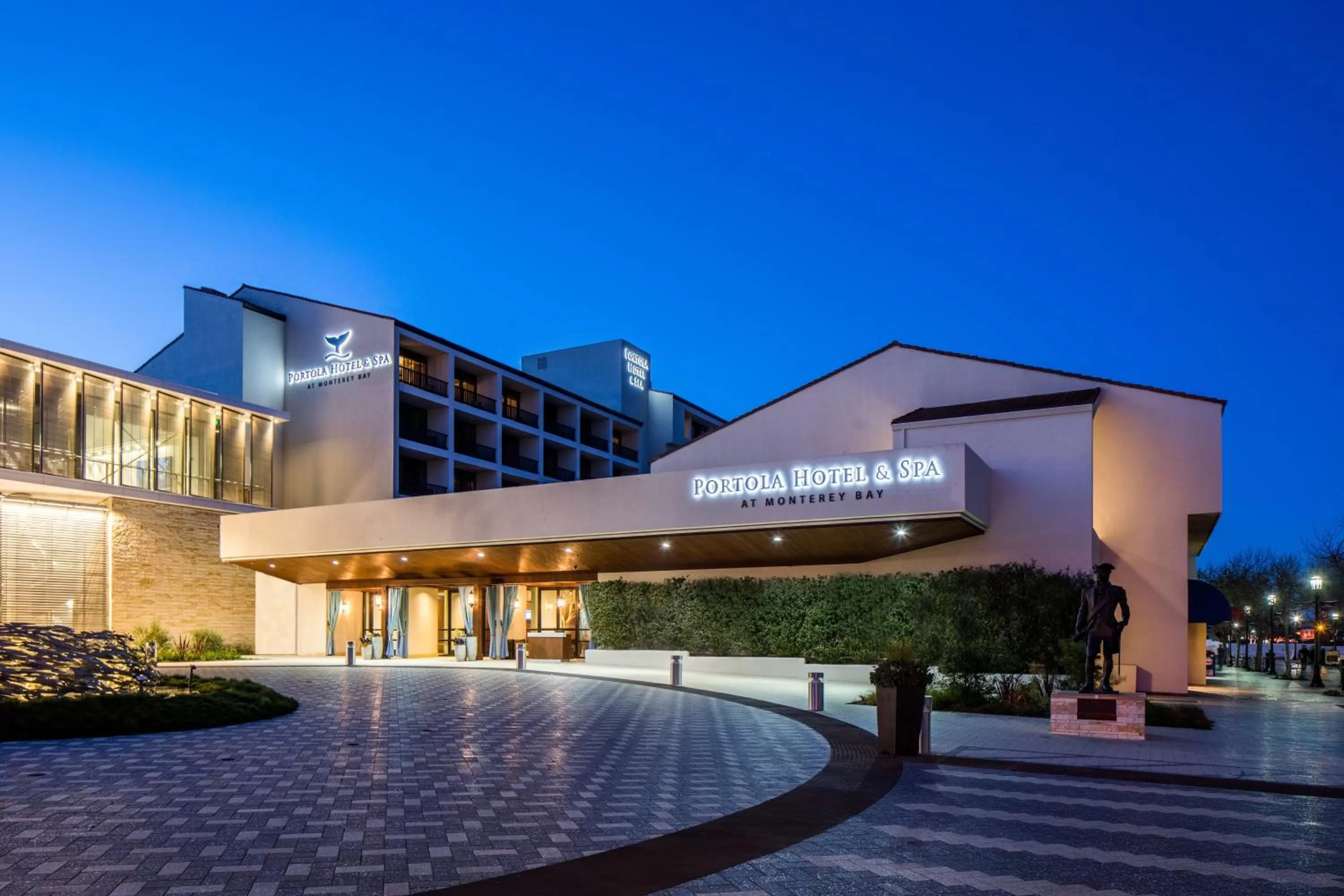 Facade/entrance in Portola Hotel & Spa