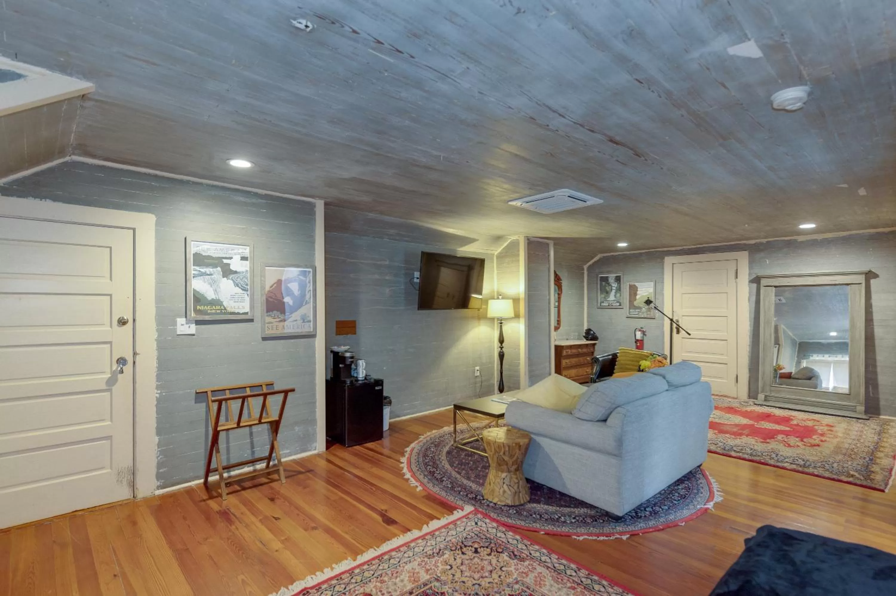 Seating area in Oak Hall Bed and Breakfast