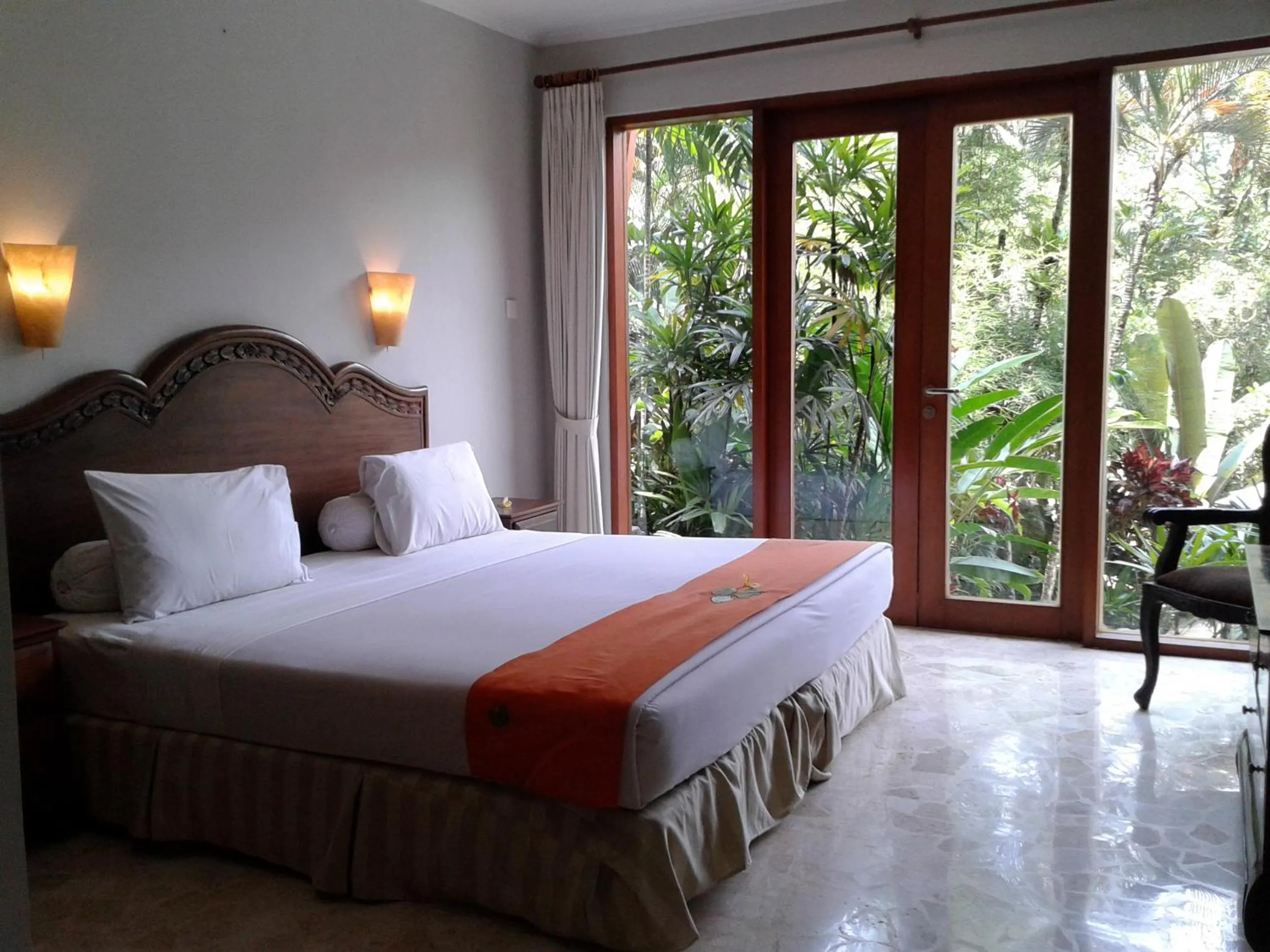 Bathroom, Bed in Anahata Villas and Spa Resort