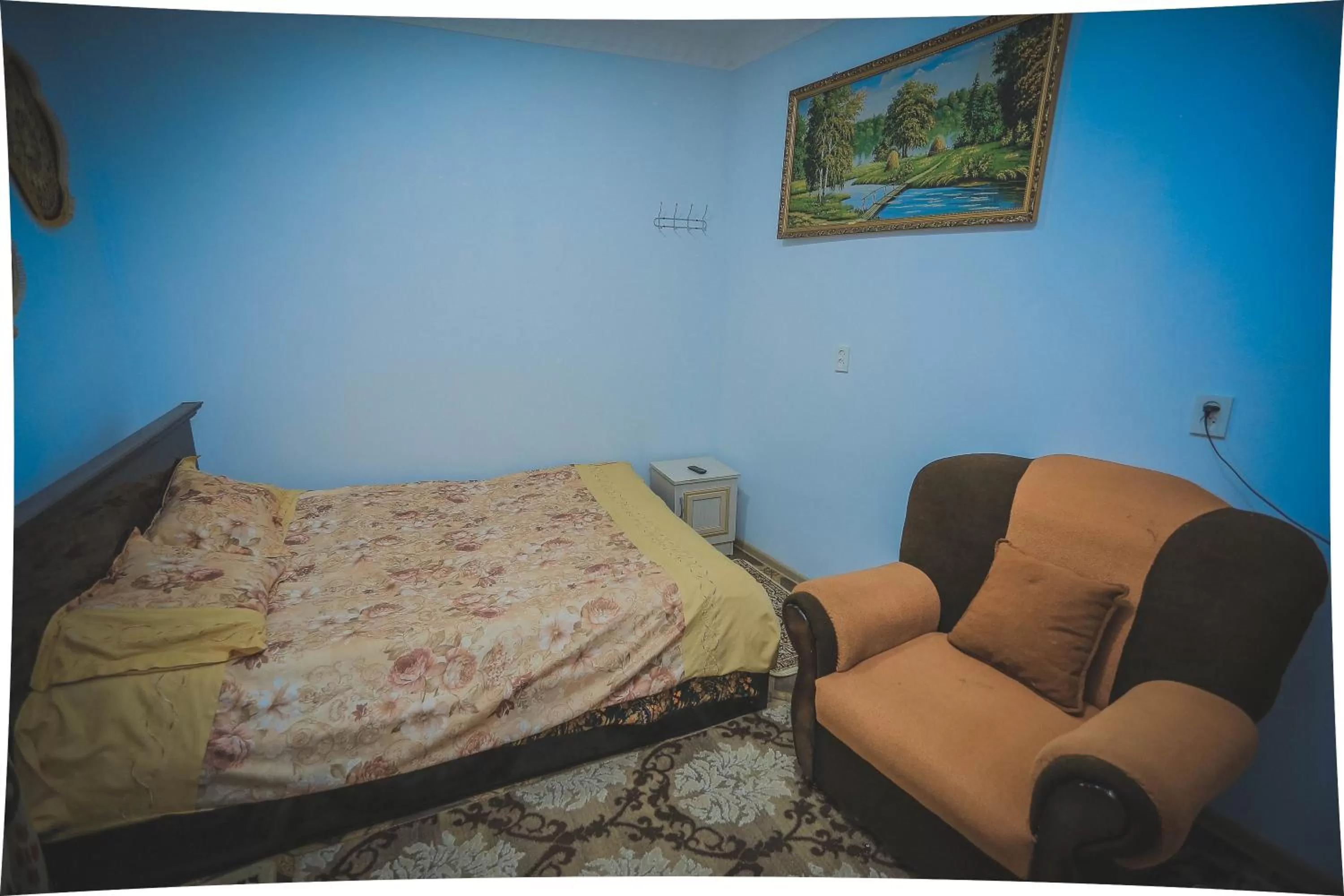 Bed in Hotel Uncle Kolya Boutique