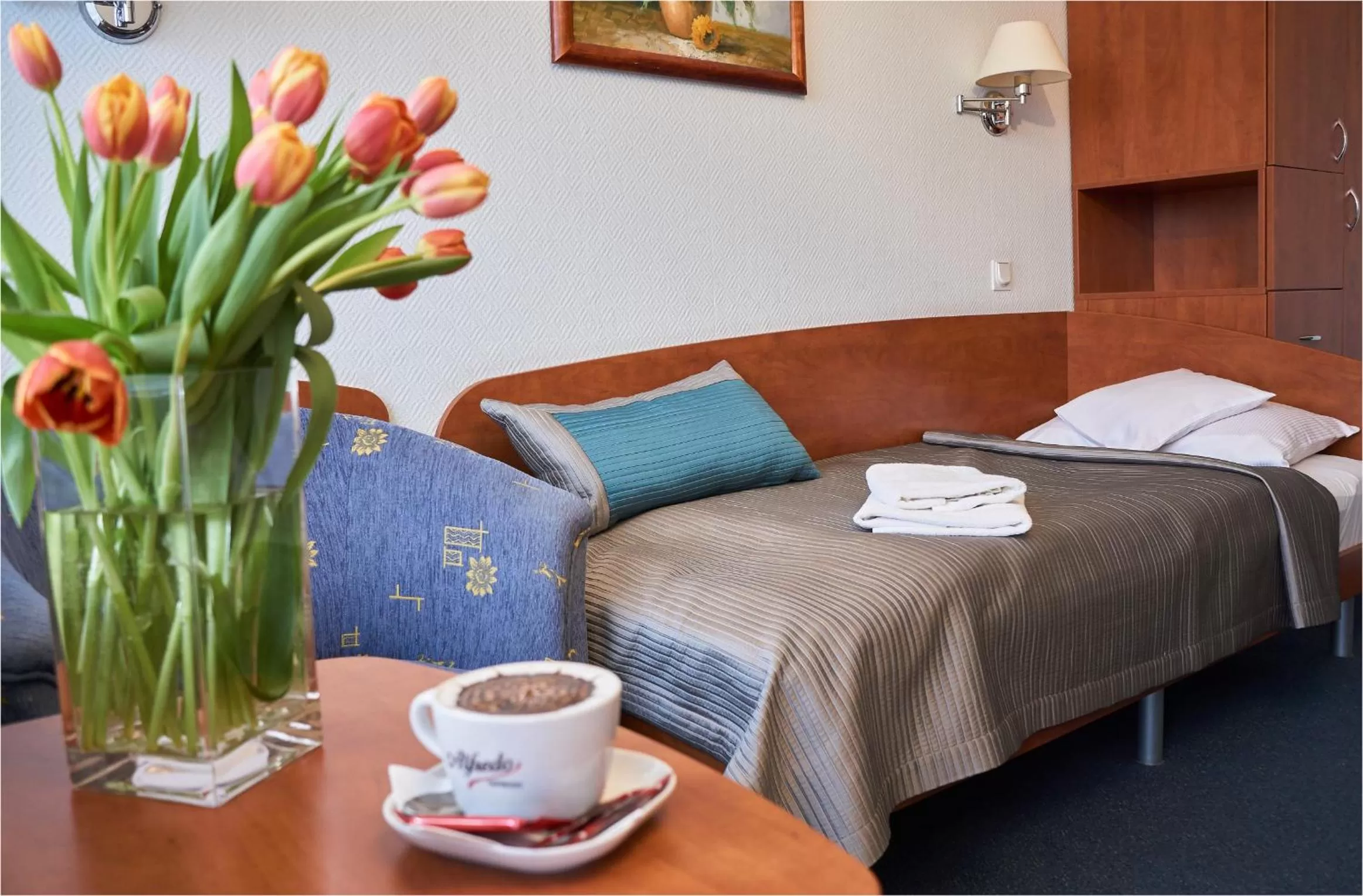 Photo of the whole room, Bed in Hotel Wellness Medical Spa Unitral