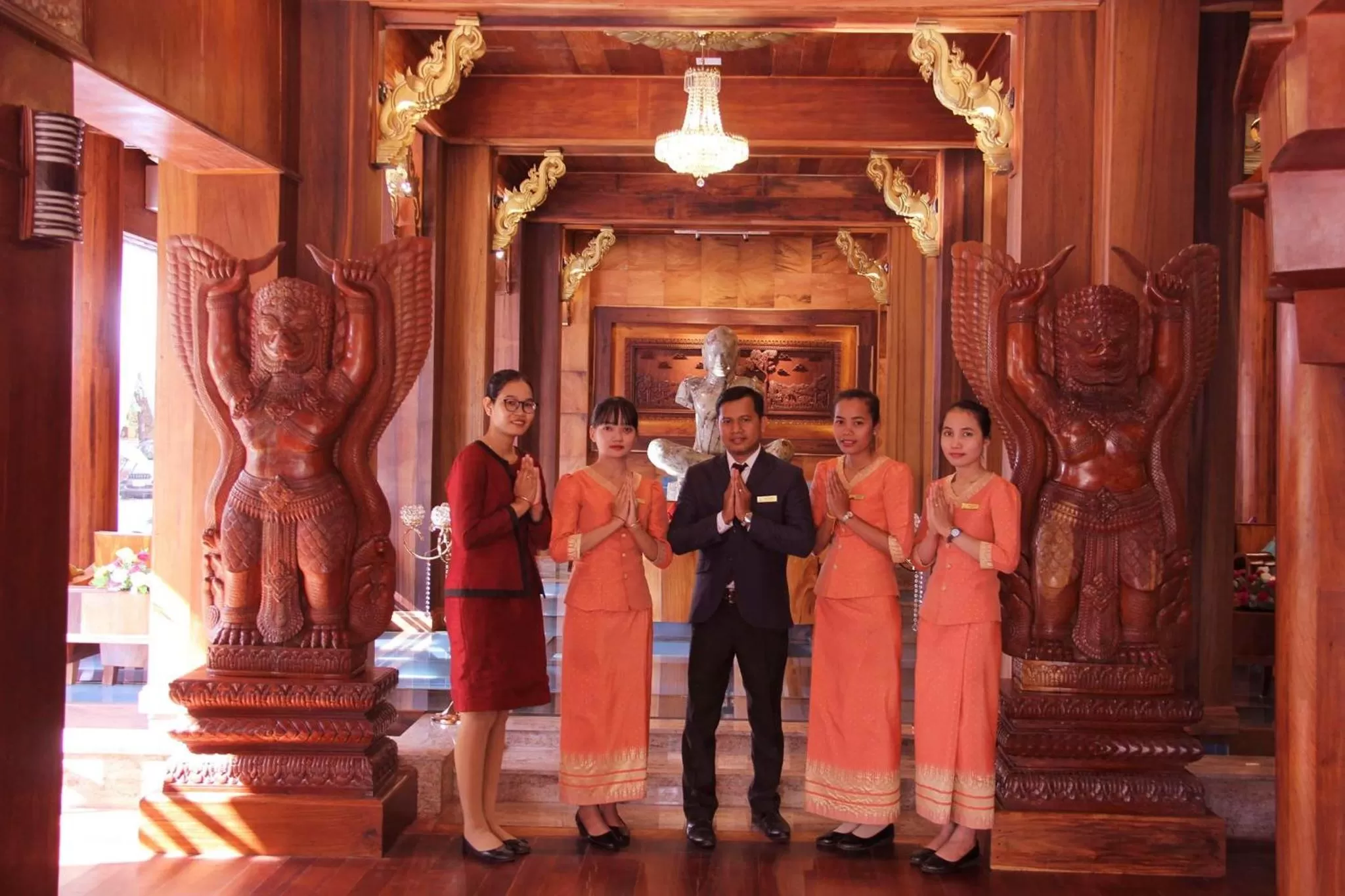 Staff in Ta Prohm Hotel & Spa