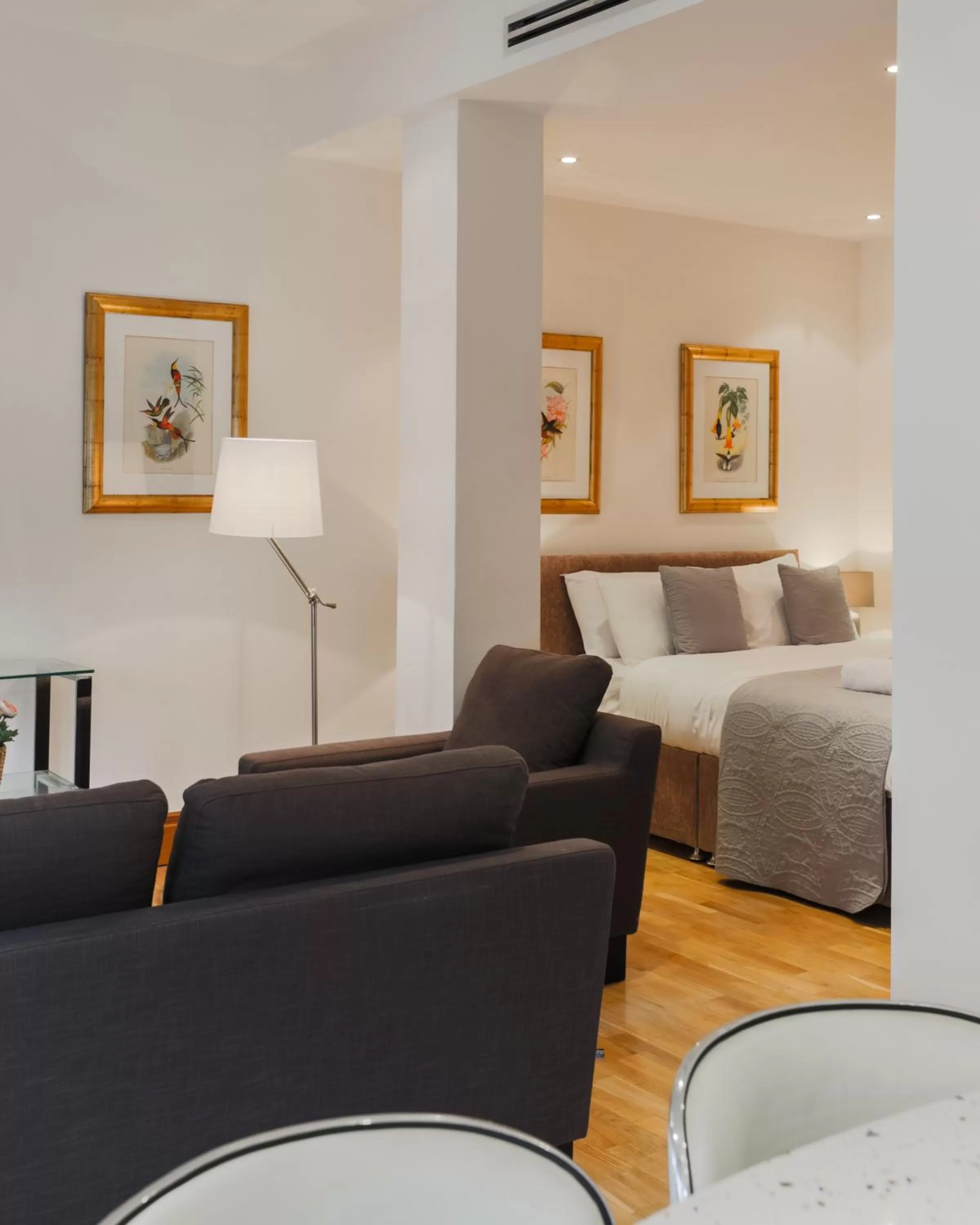 Decorative detail, Seating Area in Monument Apartments