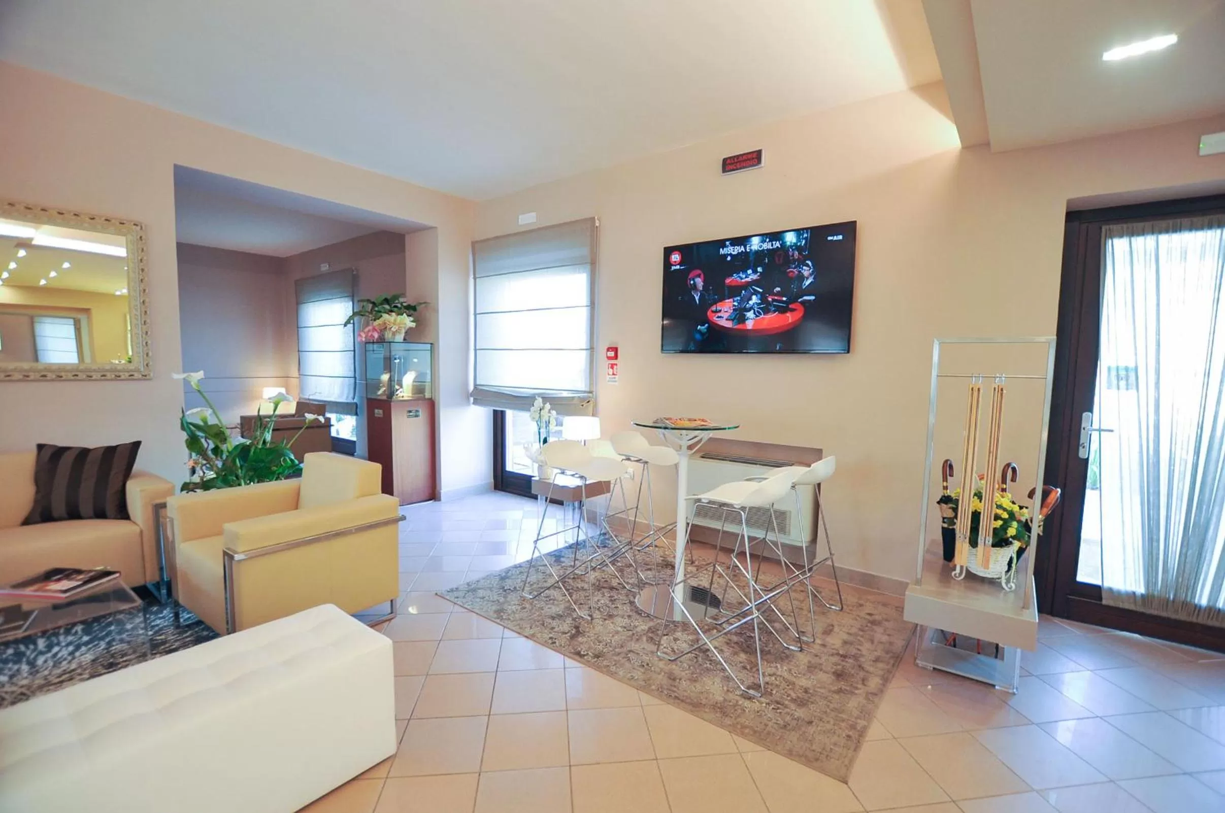 Lobby or reception in Hotel Dori