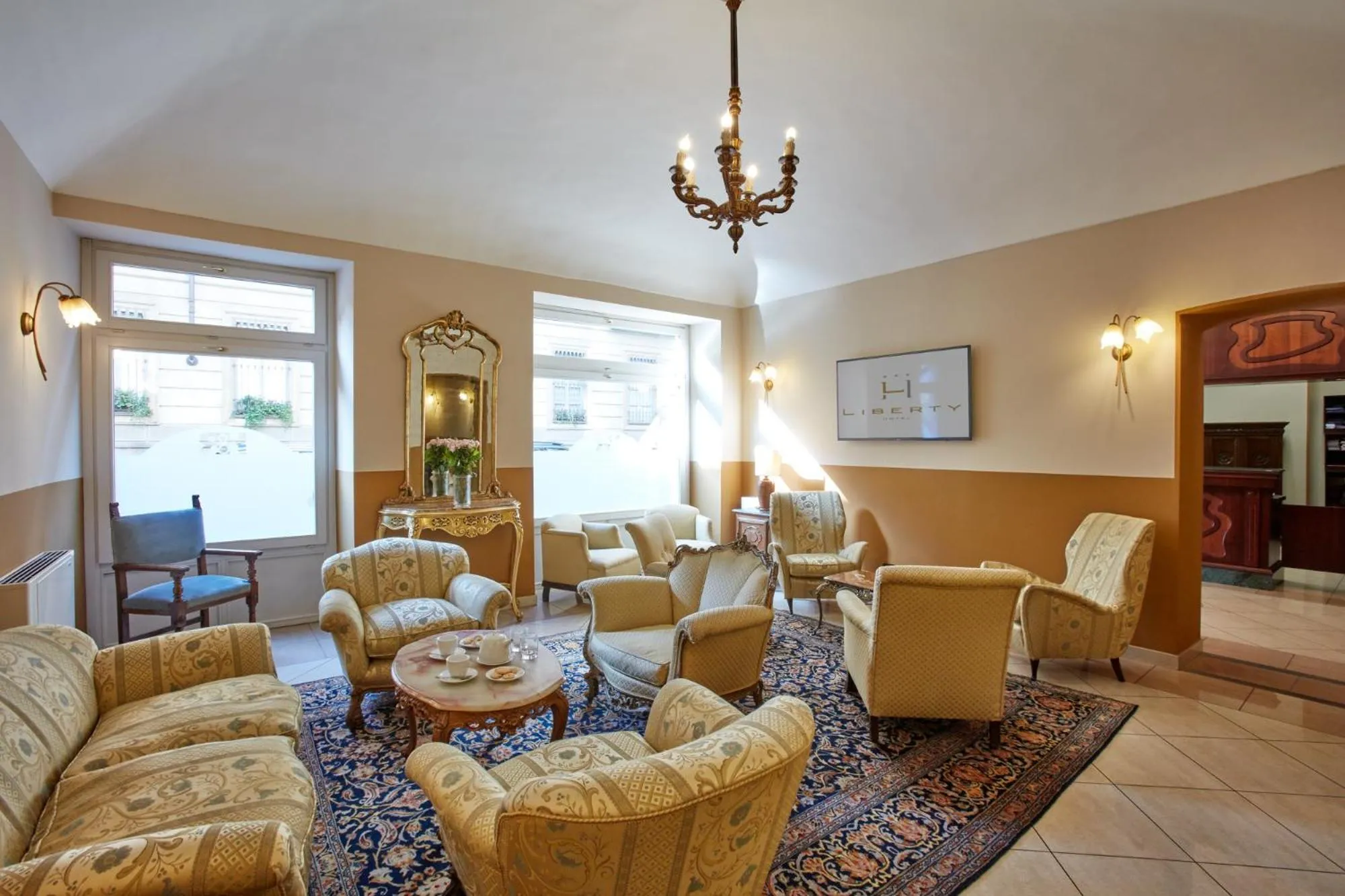 Lobby or reception in Liberty Hotel