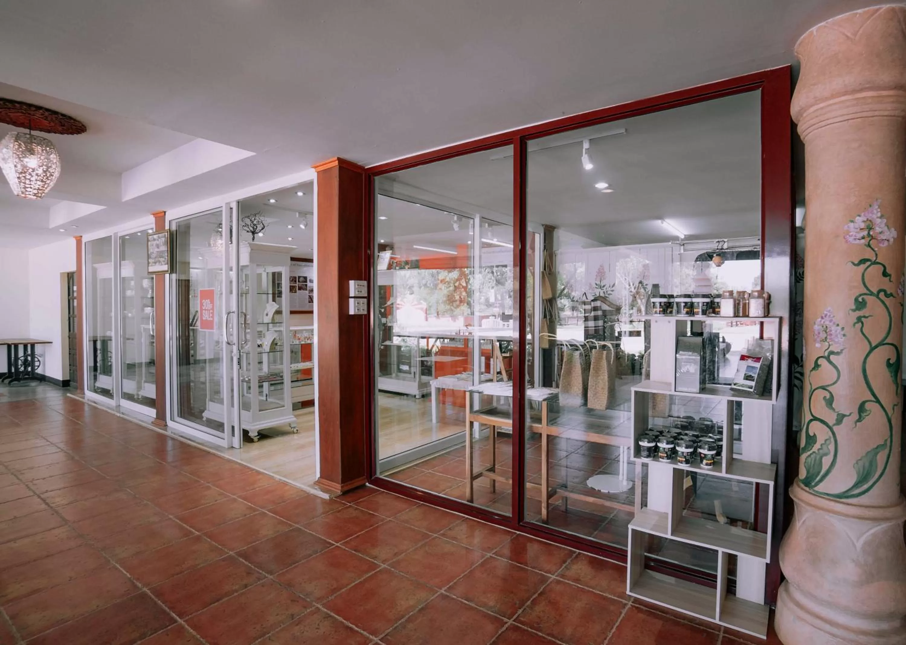 On-site shops in Sasidara Resort Nan