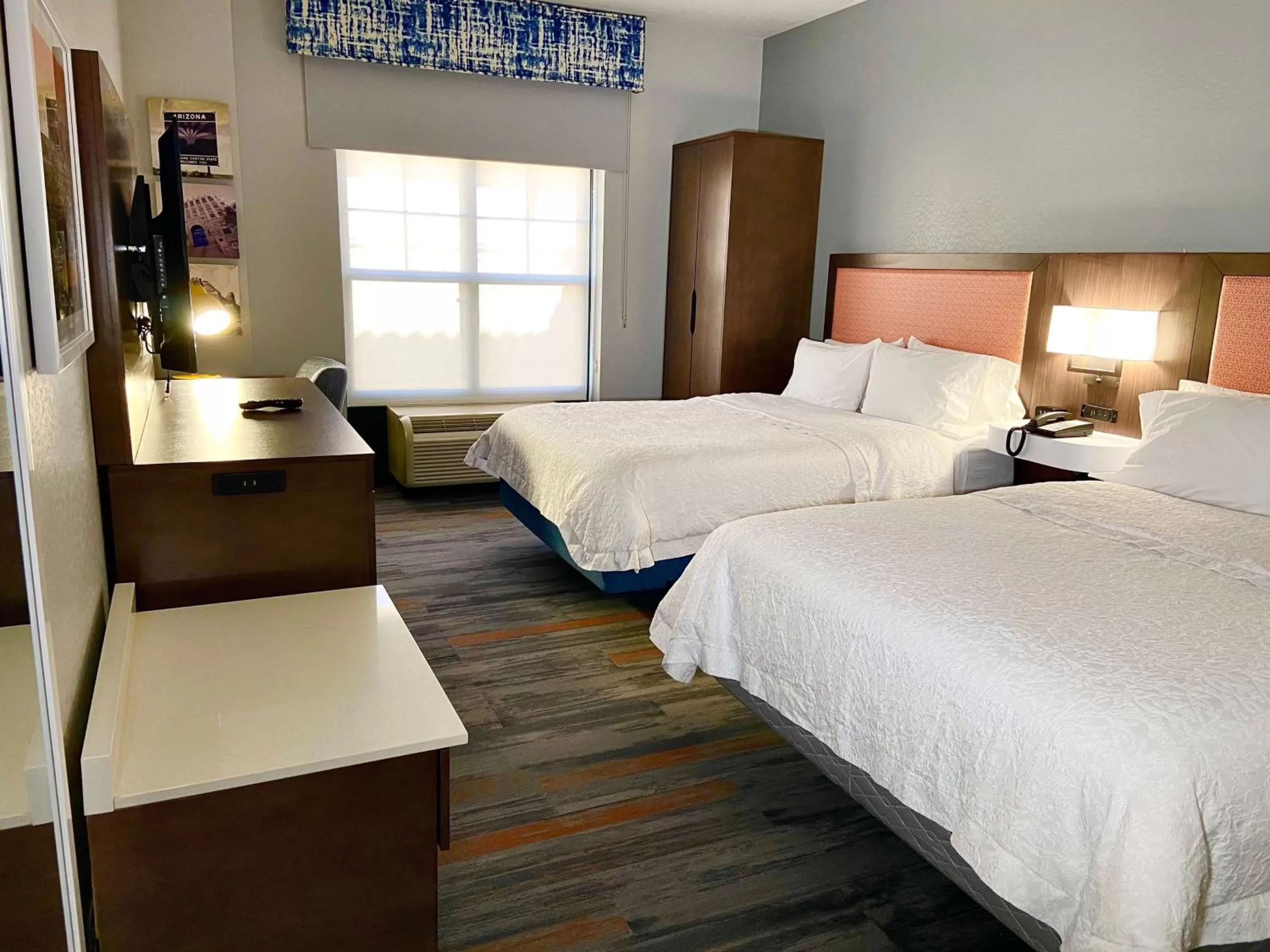 Queen Room with Two Queen Beds - Hearing Accessible/Non-Smoking in Hampton Inn & Suites Phoenix-Goodyear