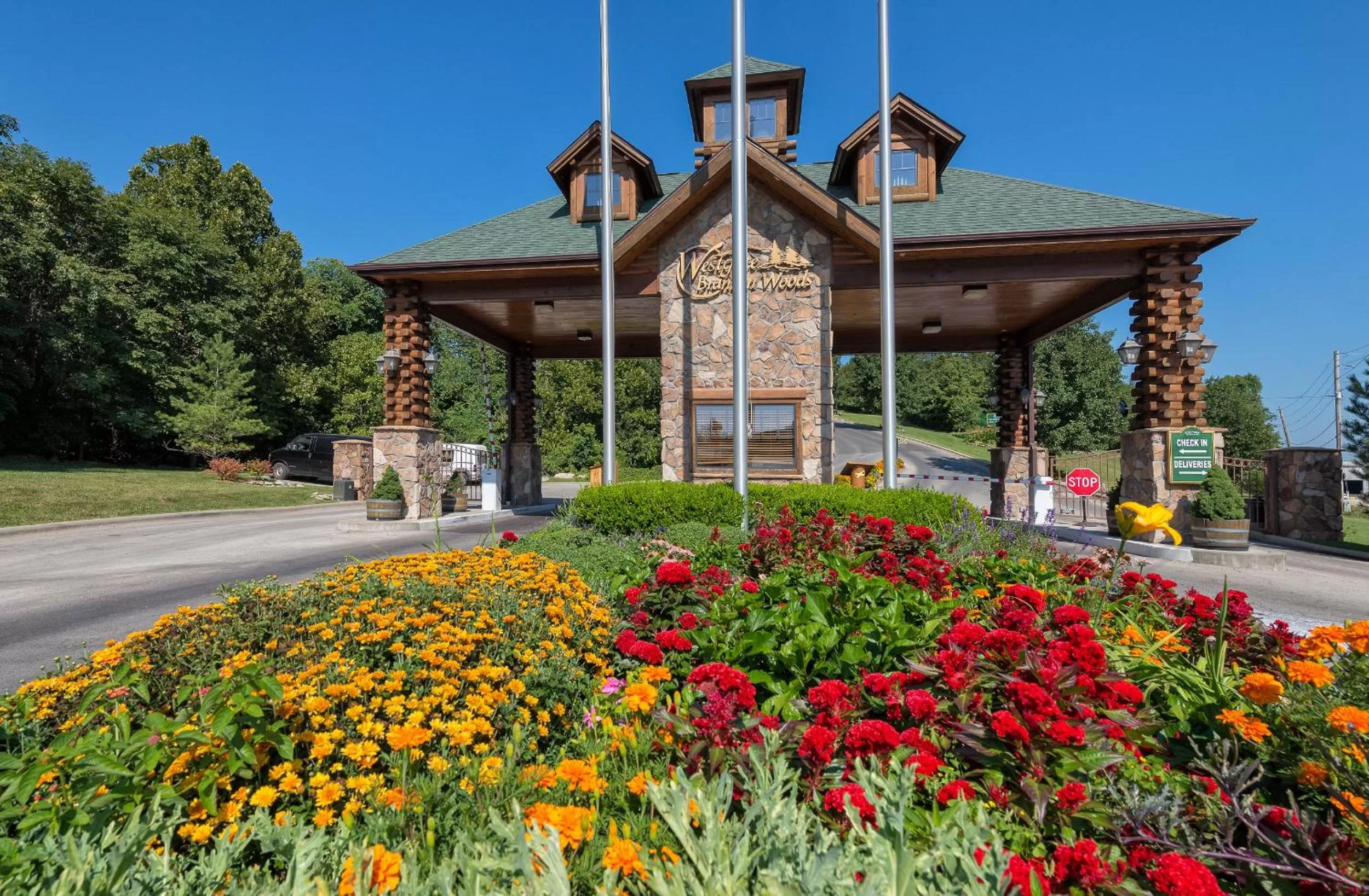 Facade/entrance in Westgate Branson Woods Resort