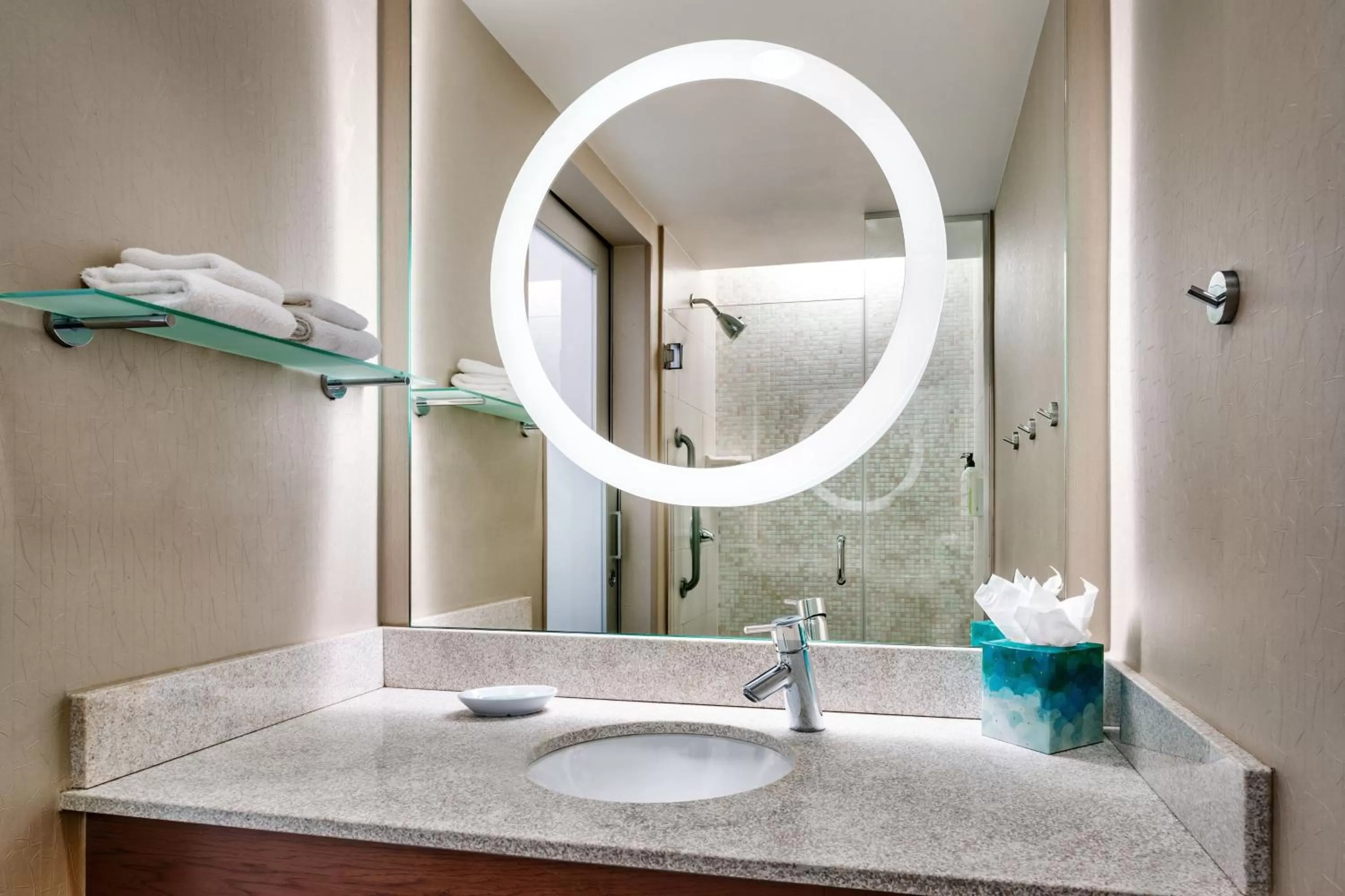 Bathroom in SpringHill Suites by Marriott Las Vegas Convention Center