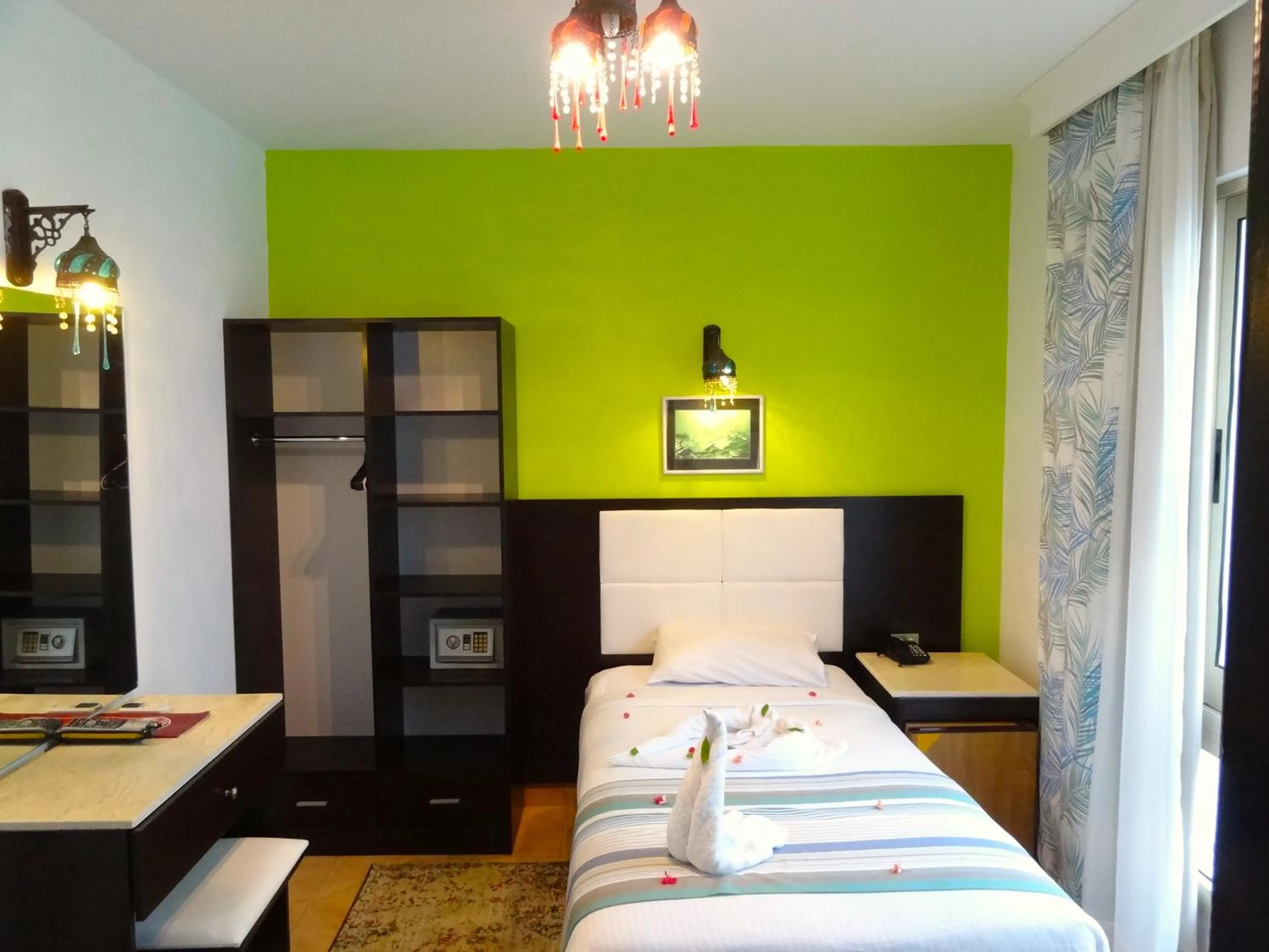 Bed in Naama Blue Hotel