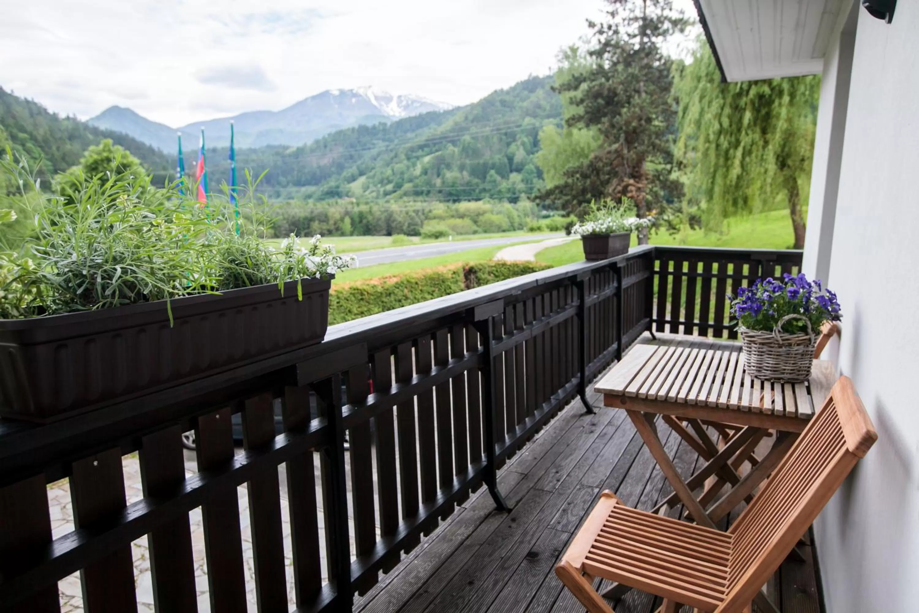 Balcony/Terrace in Hiša Poljana