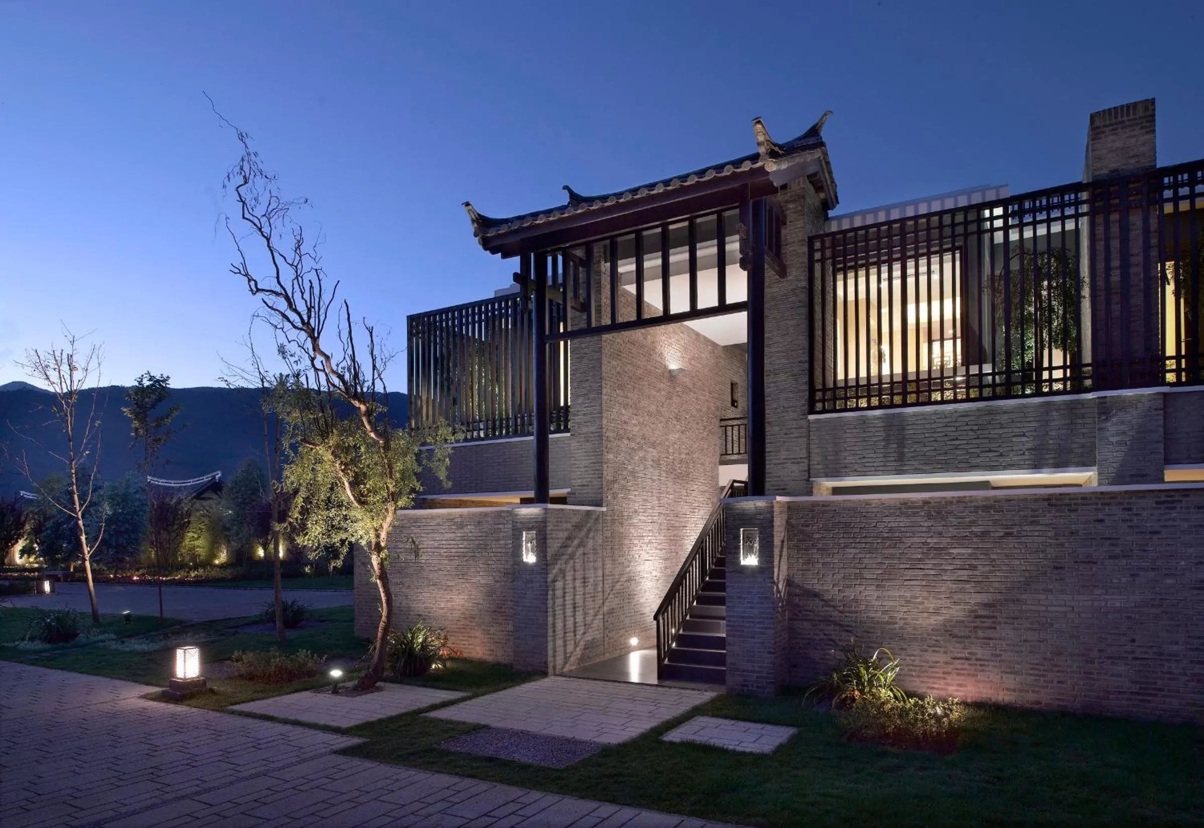 Property building in Banyan Tree Lijiang