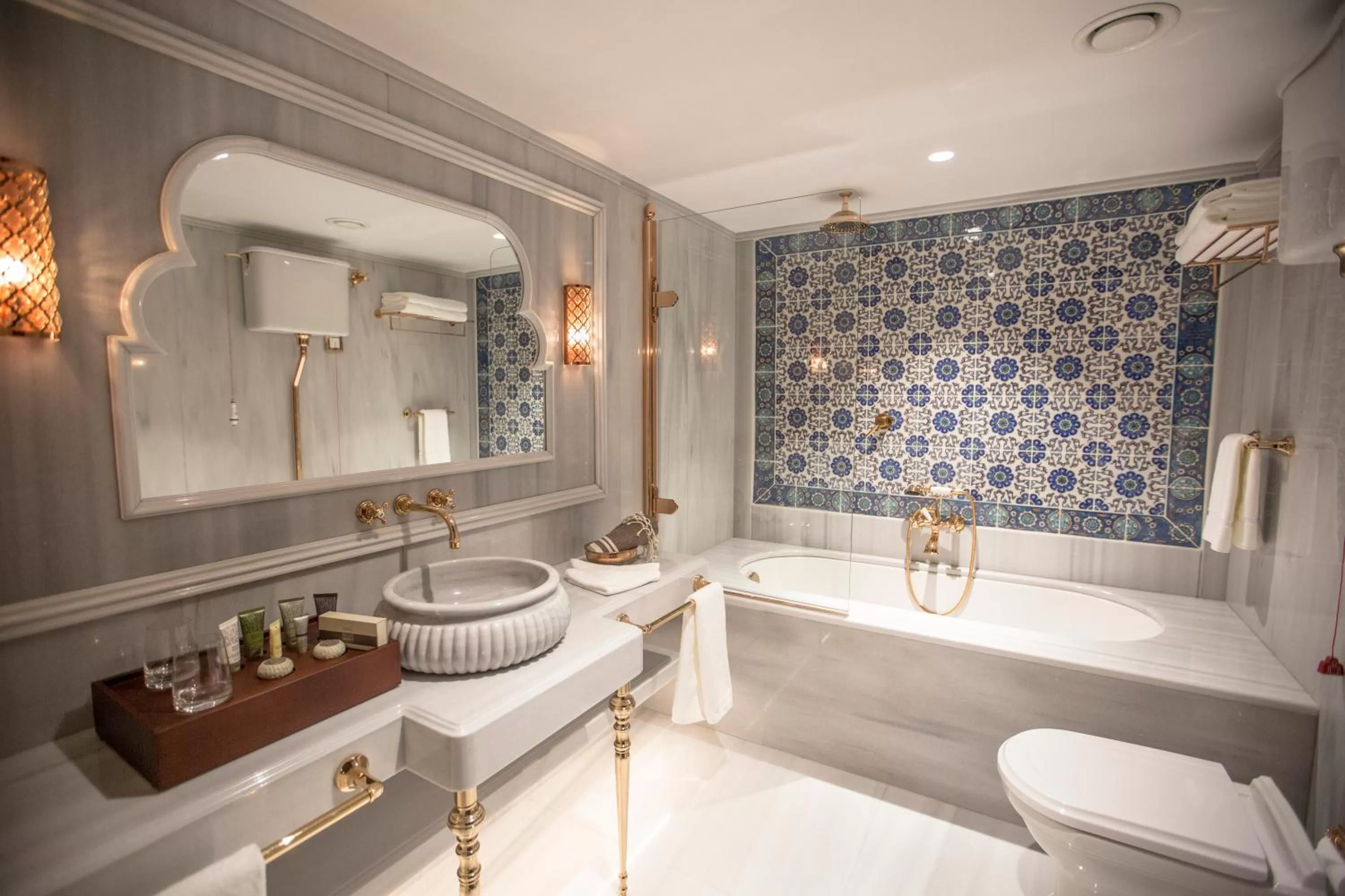 Bathroom in AJWA Sultanahmet - Preferred Hotels LVX Collection