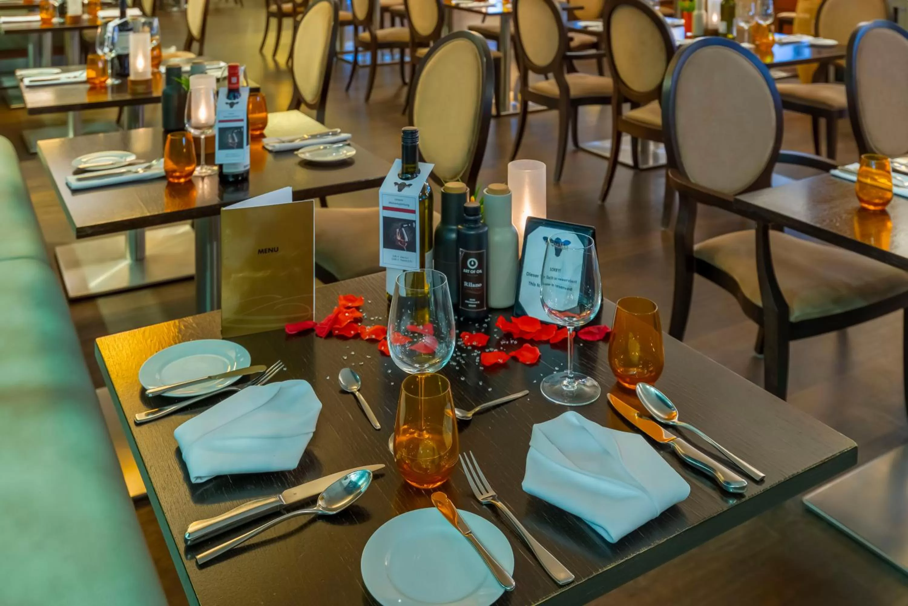 Restaurant/places to eat in The Rilano Hotel München