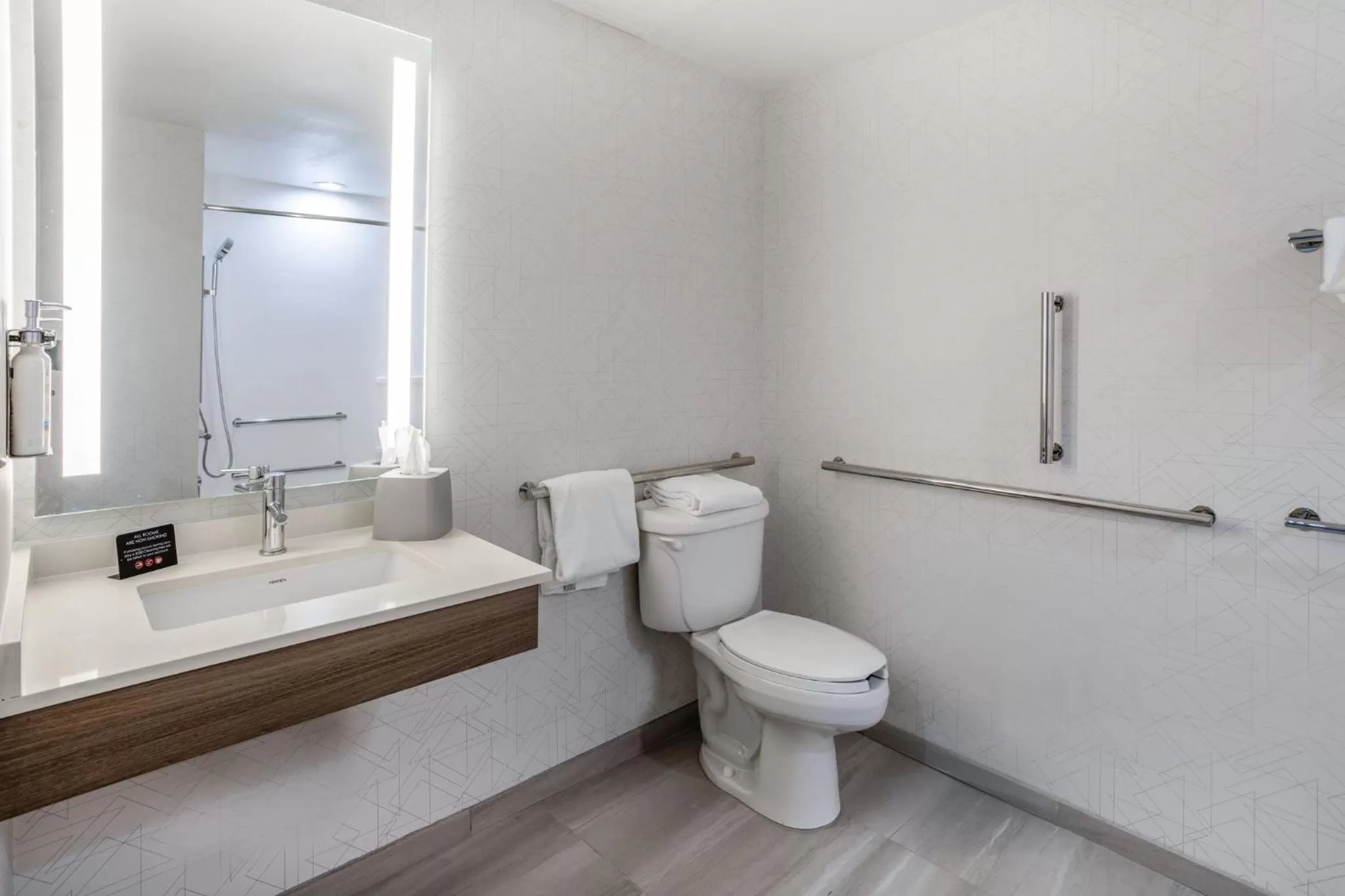 Bathroom in Holiday Inn Express and Suites Tampa I-75 at Bruce B. Downs by IHG