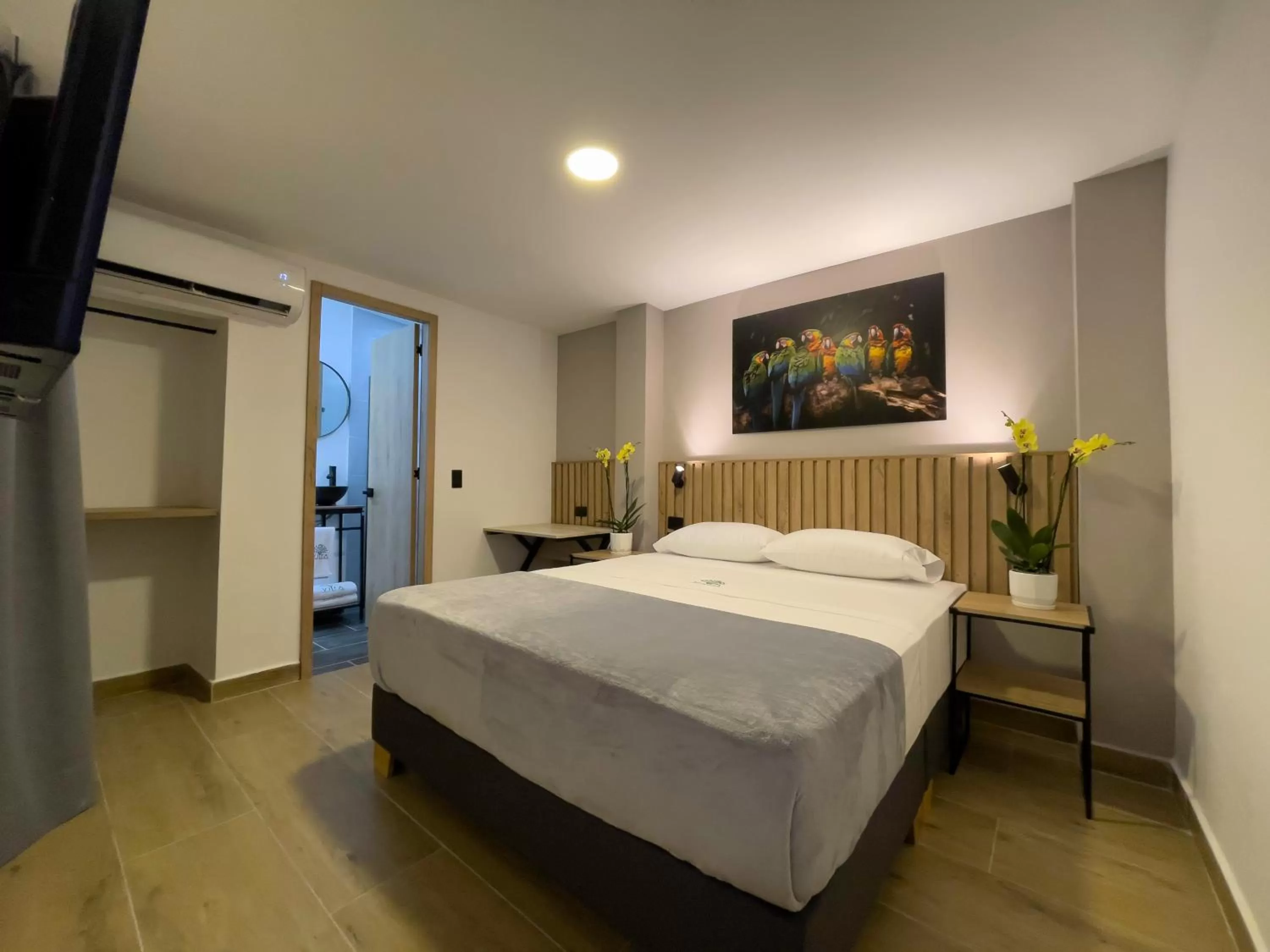 Bedroom, Bed in Vita Hotel Boutique