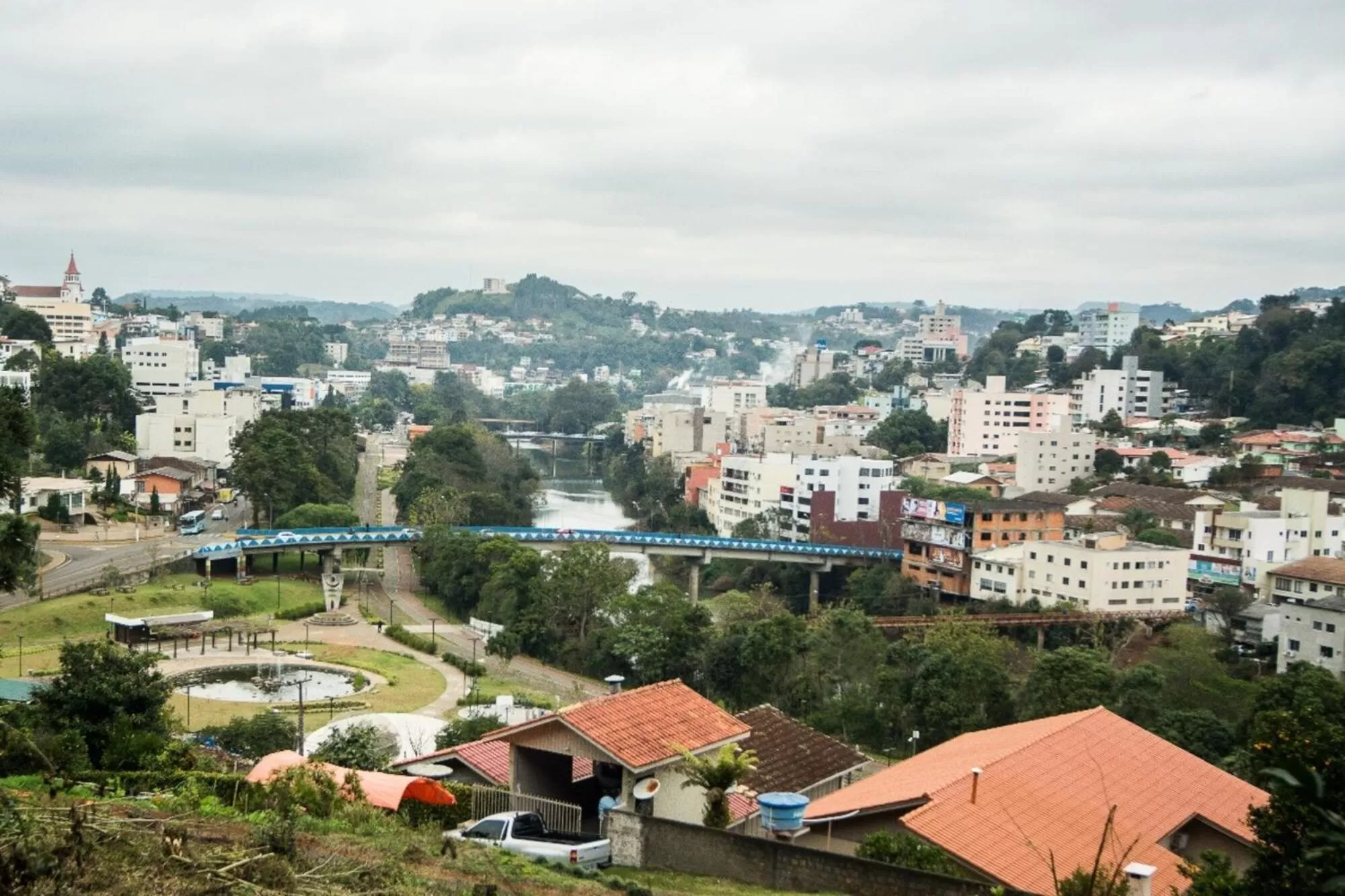 Bird's eye view in Verde Vale Hotel